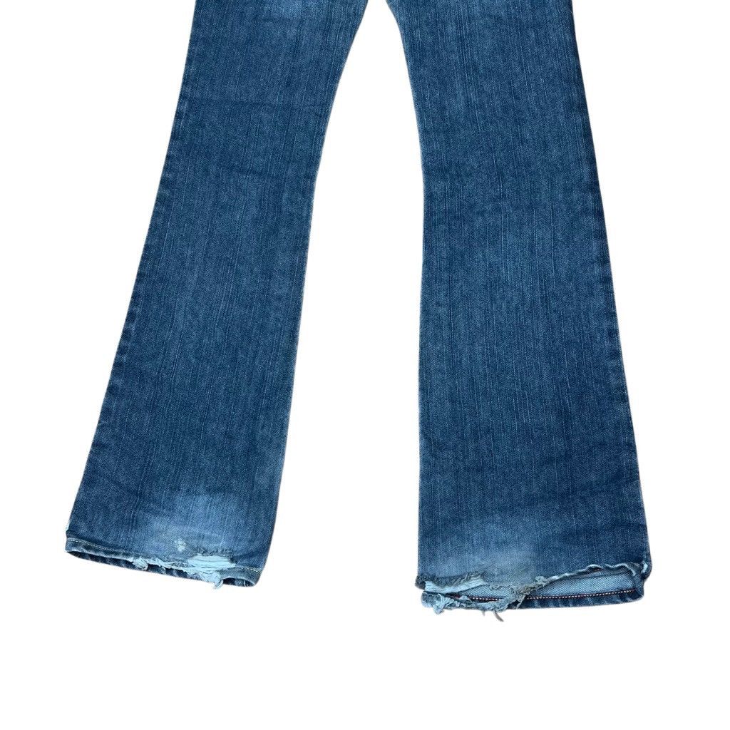 Vintage × Von Dutch Vintage 90s Y2K Von Dutch Patch Jeans Size 26 Made In USA Size 26" / US 2 / IT 38 - 8 Thumbnail