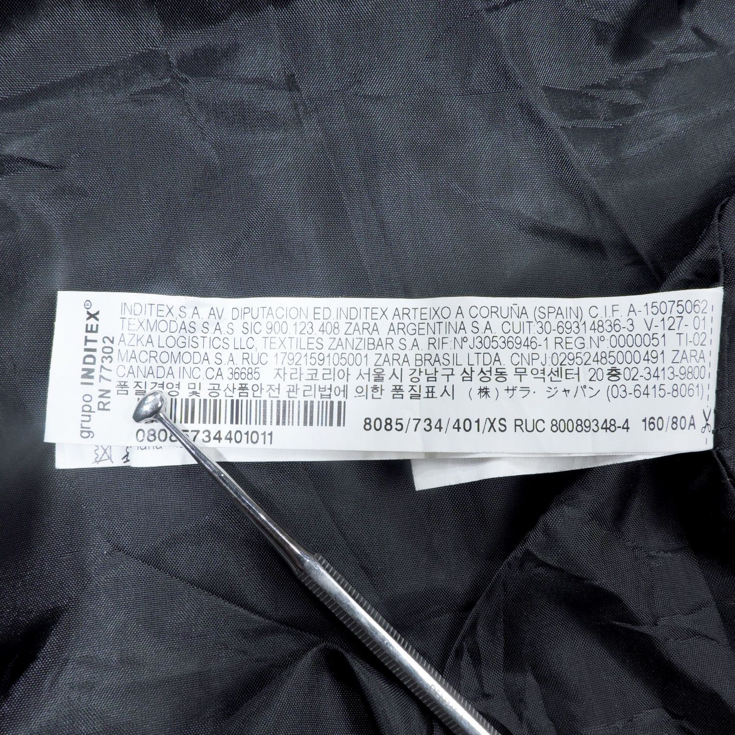 Zara ZARA BASIC OUTWEAR HOODED WRAP COCOON PEA COAT JACKET Size XS / US 0-2 / IT 36-38 - 5 Thumbnail