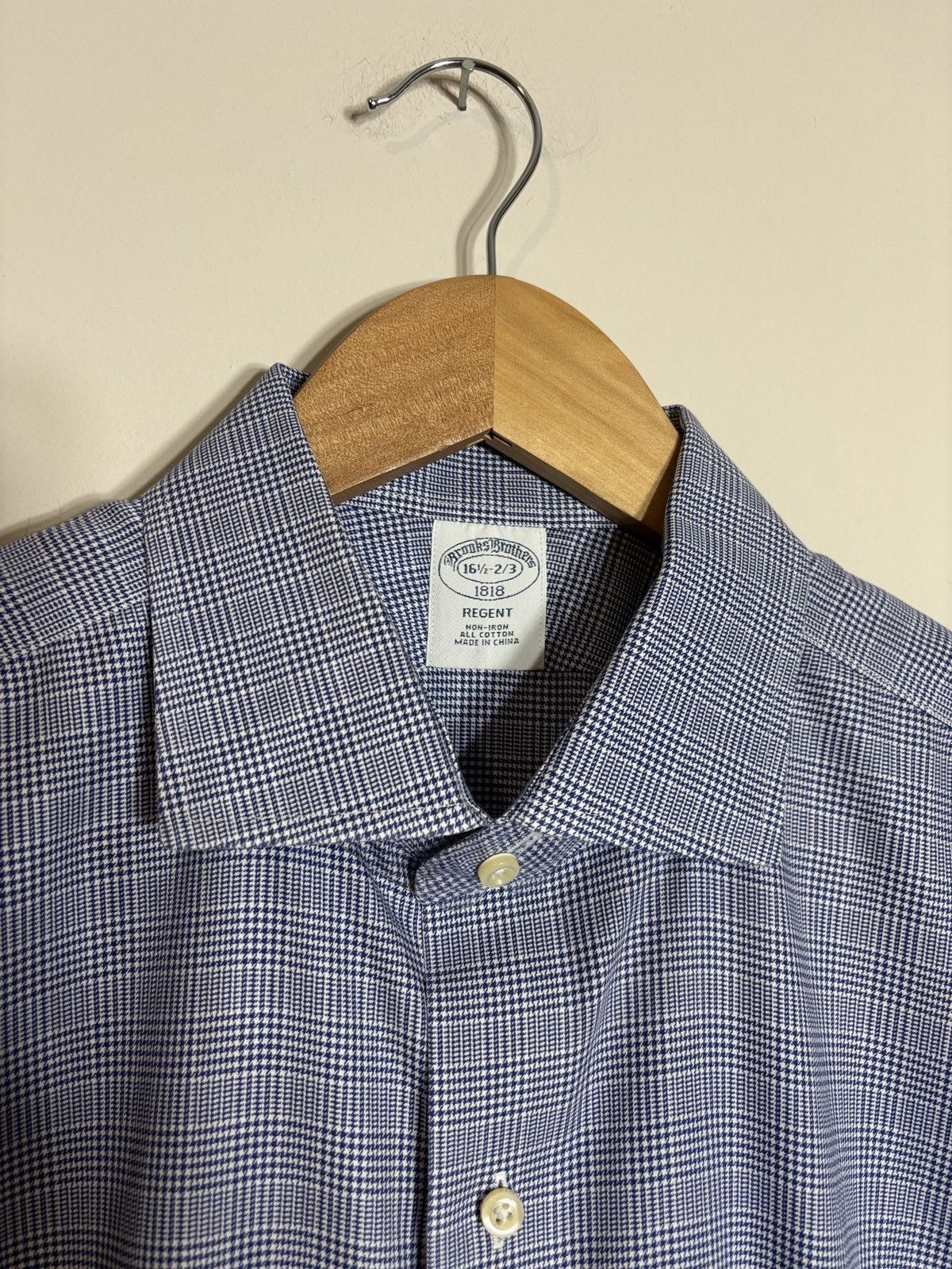 Brooks Brothers Brooks Brothers Regent Non Iron Button Down Shirt 16.5 Size US L / EU 52-54 / 3 - 3 Thumbnail