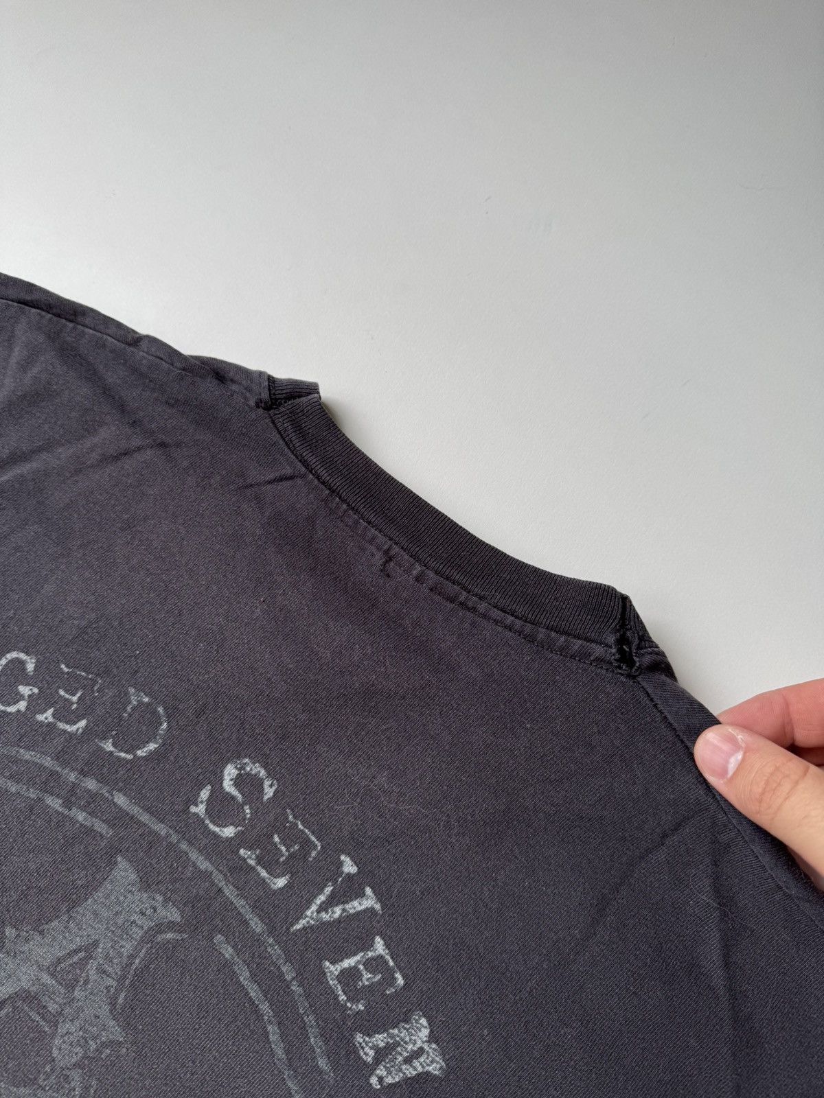 Band Tees Vintage Avenged Sevenfold HAIL TO THE KING Washed Distressed Size US M / EU 48-50 / 2 - 4 Thumbnail