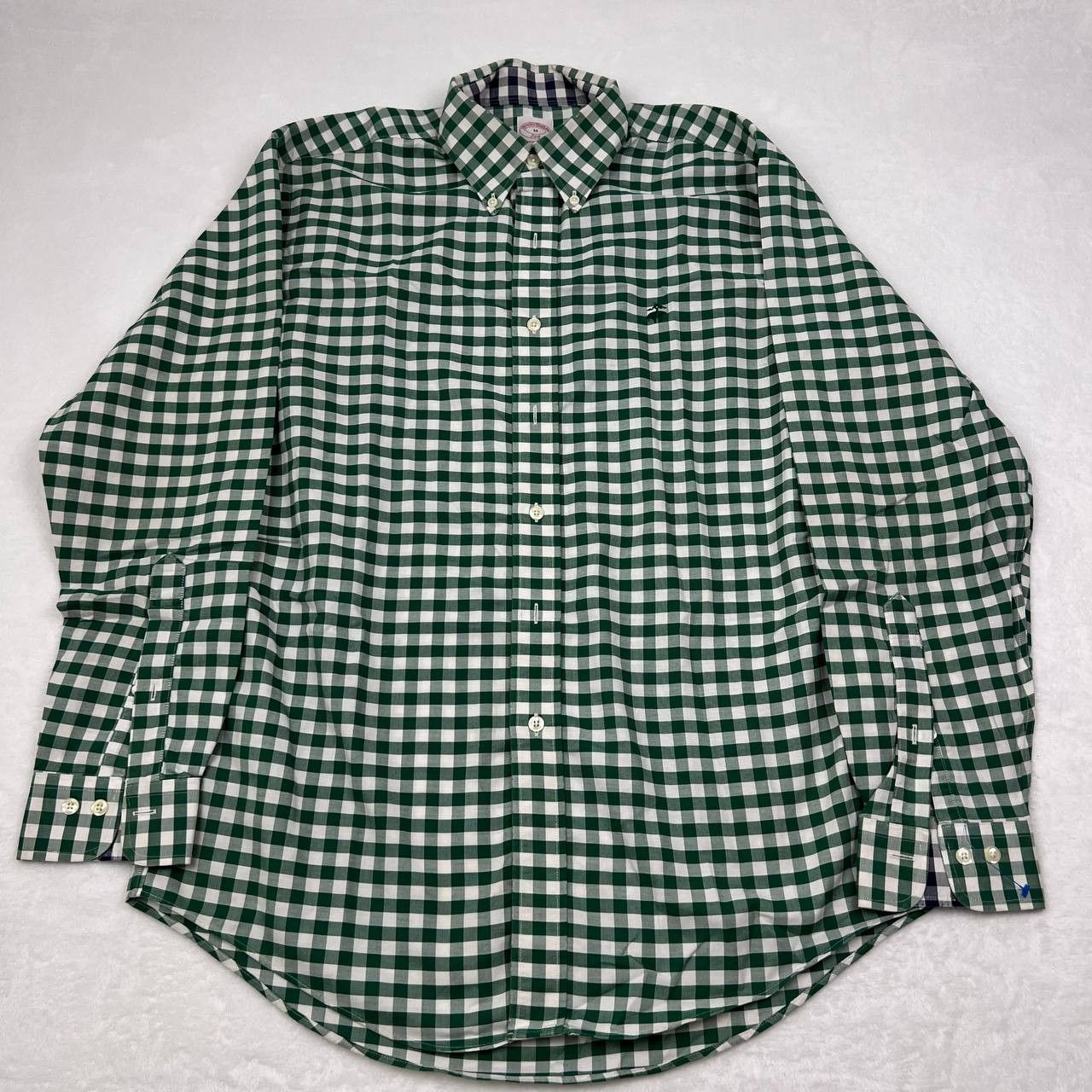 Brooks Brothers Brooks Brothers Shirt Men Medium Check Pattern Button Down M Size US M / EU 48-50 / 2 - 1 Thumbnail