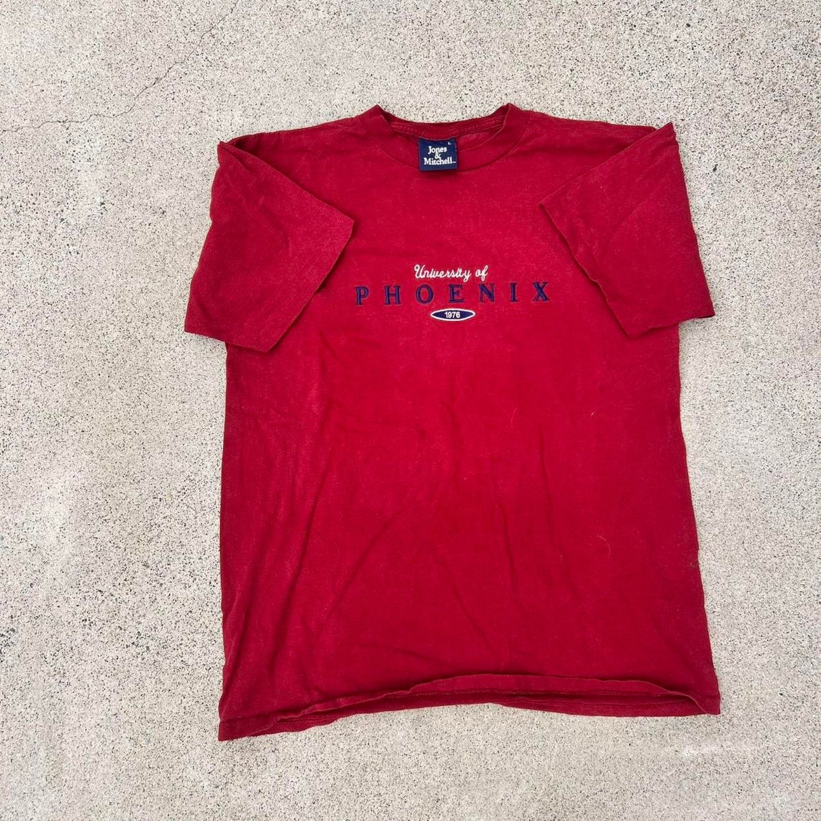 Other Single Stitch Univeristy of Phoenix Heavyweight Shirt Size US L / EU 52-54 / 3 - 2 Thumbnail