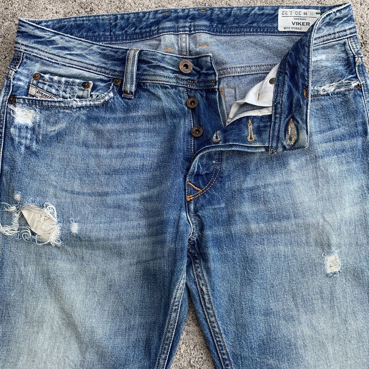 Diesel Vintage Y2K Diesel Italy Distressed Denim Jeans W32 Size US 32 / EU 48 - 11 Thumbnail