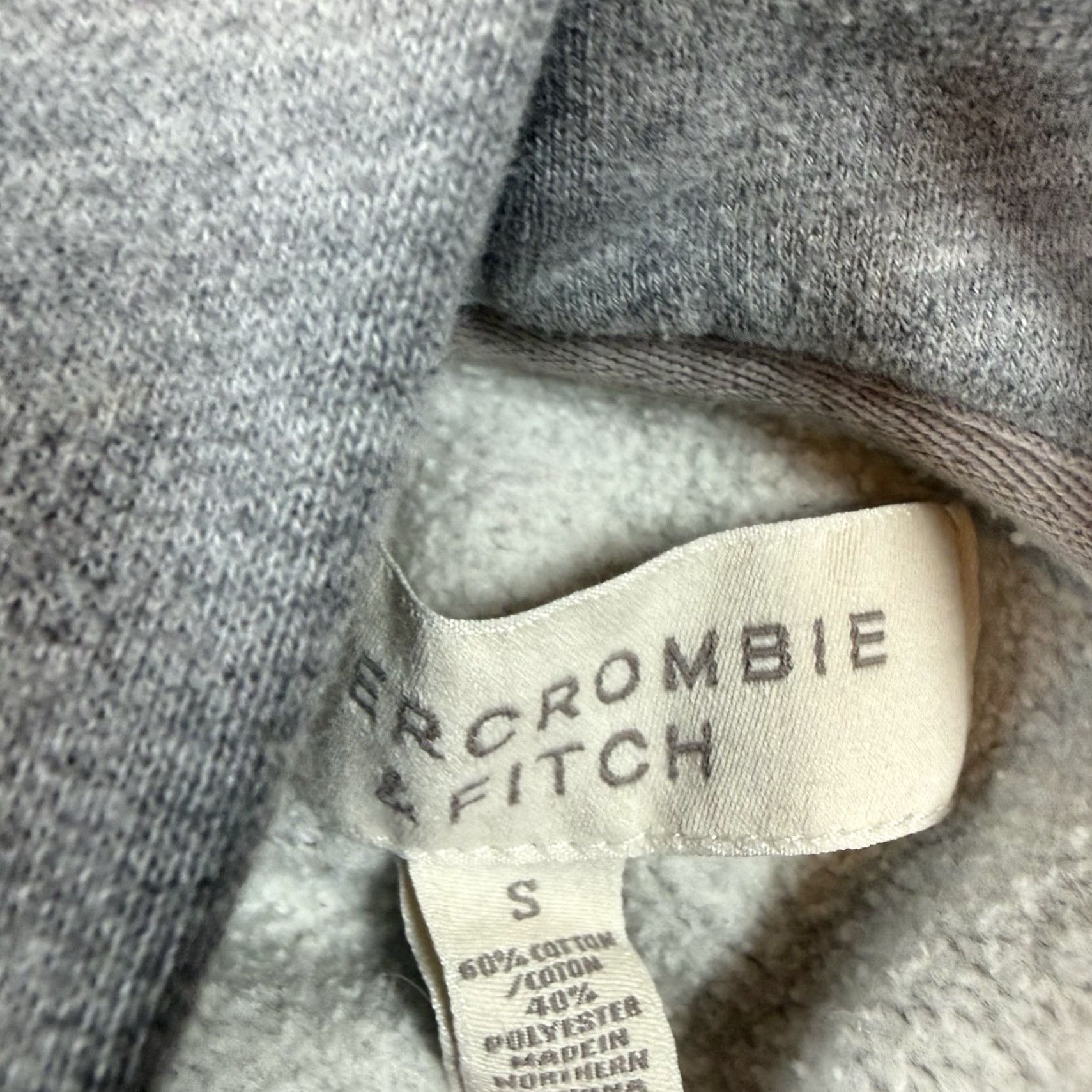 Abercrombie & Fitch VINTAGE Abercrombie & Fitch Hoodie Sweatshirt Pullover Women’s Small S Grey Y2K Pullover Womens Size S / US 4 / IT 40 - 4 Thumbnail