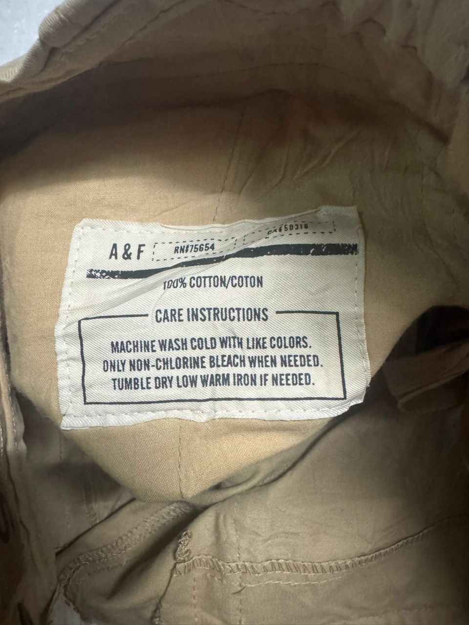 Abercrombie & Fitch Vintage Abercrombie And Fitch Tactical Military Cargo Zipper Size US 31 - 15 Thumbnail