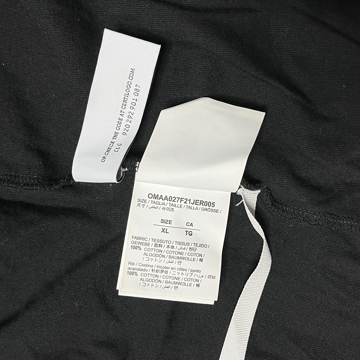 Off-White gradient arrows off-white tee Size US XL / EU 56 / 4 - 8 Thumbnail