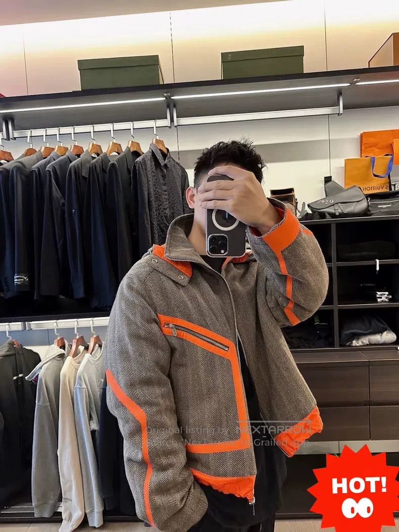 Hermes Hermes Men's Jacket with Hood, Detachable and Reversible T Size US S / EU 44-46 / 1 - 7 Thumbnail