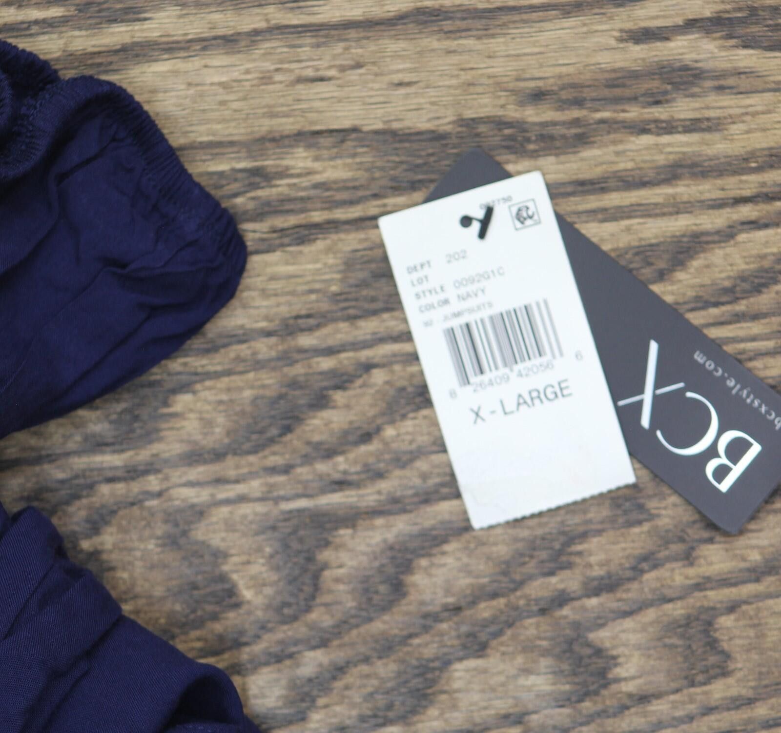 Other Bcx Juniors Off-the-shoulder Romper 64021720299 Navy Blue Xl Size 40" / US 18 - 3 Thumbnail