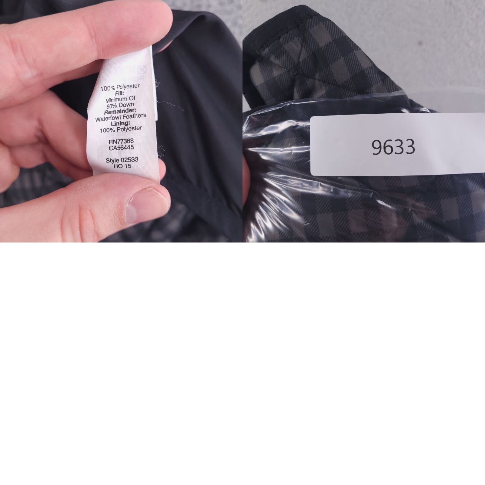 J.Crew J.CREW Puffer Vest Women Large Gray Down Puffer Jacket Vest Mockneck Herringbone Style, US Size L Womens Size L / US 10 / IT 46 - 8 Thumbnail