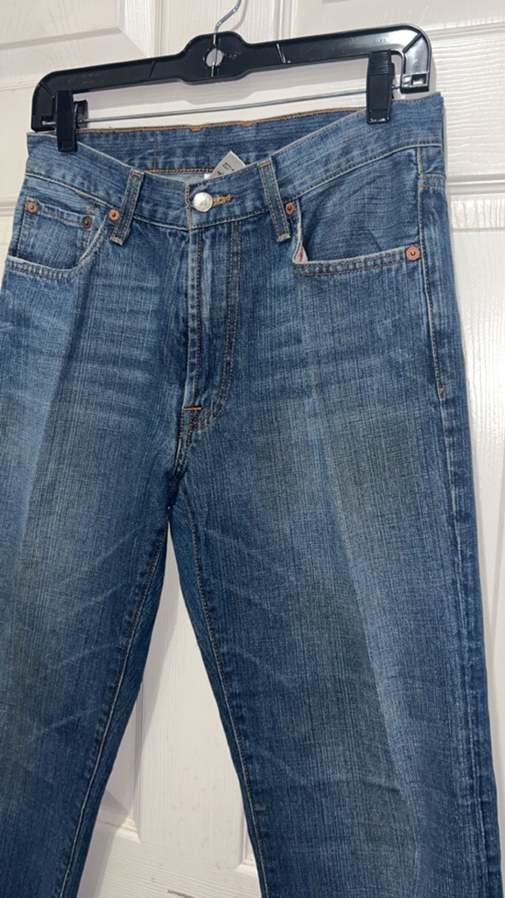 Lucky Brand Men's Lucky Brand Blue Straight Jeans Waist 30 Size US 30 / EU 46 - 3 Thumbnail