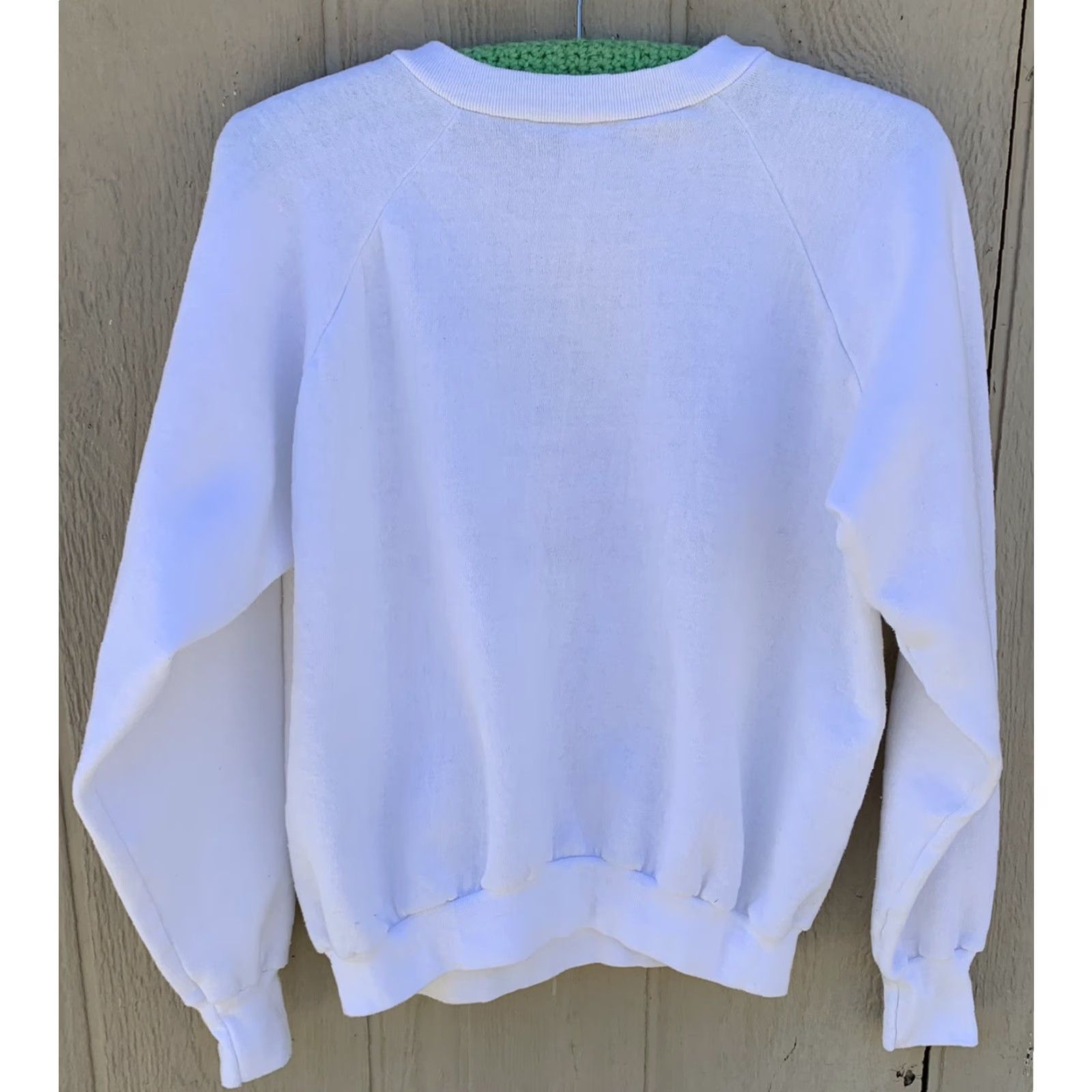 Vintage VINTAGE Healthknit The Santa Fe Opera 1986 The 30th Season raglan sweatshirt 1980s size L White Unisex Adults Sweatshirt 80s Opera Size US L / EU 52-54 / 3 - 3 Thumbnail