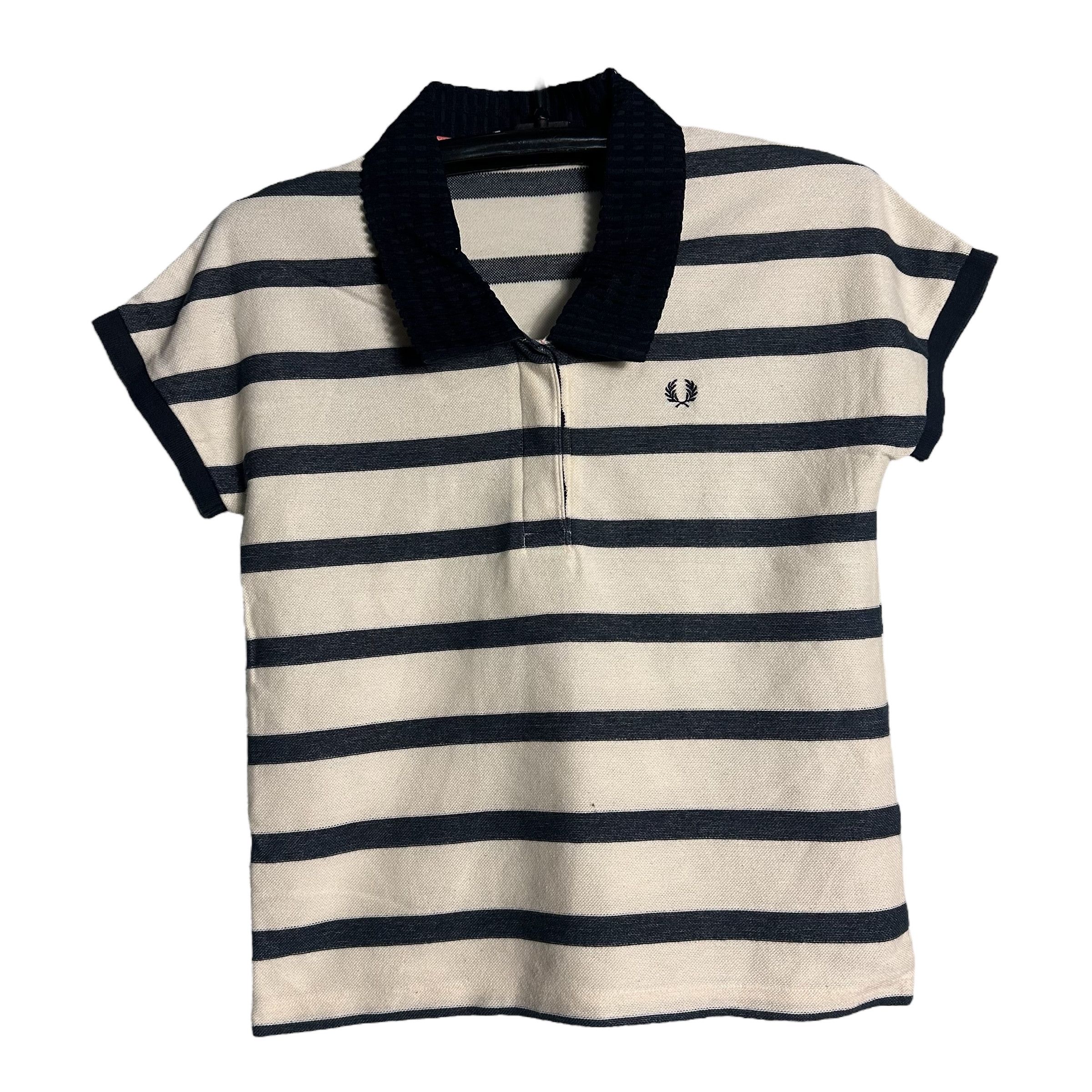 Fred Perry 🔥RARE🔥Vintage Fred Perry Stripes Women Polo Shirt Size M / US 6-8 / IT 42-44 - 1 Thumbnail
