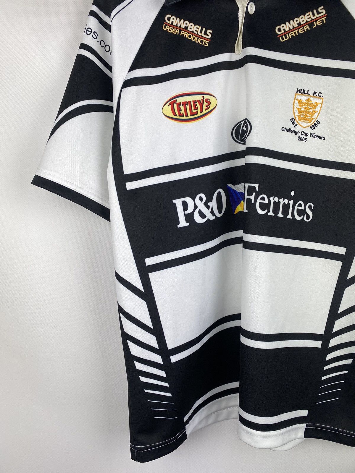 Other ISC Hull F.C. men’s rugby shirt jersey size L Size US L / EU 52-54 / 3 - 7 Thumbnail