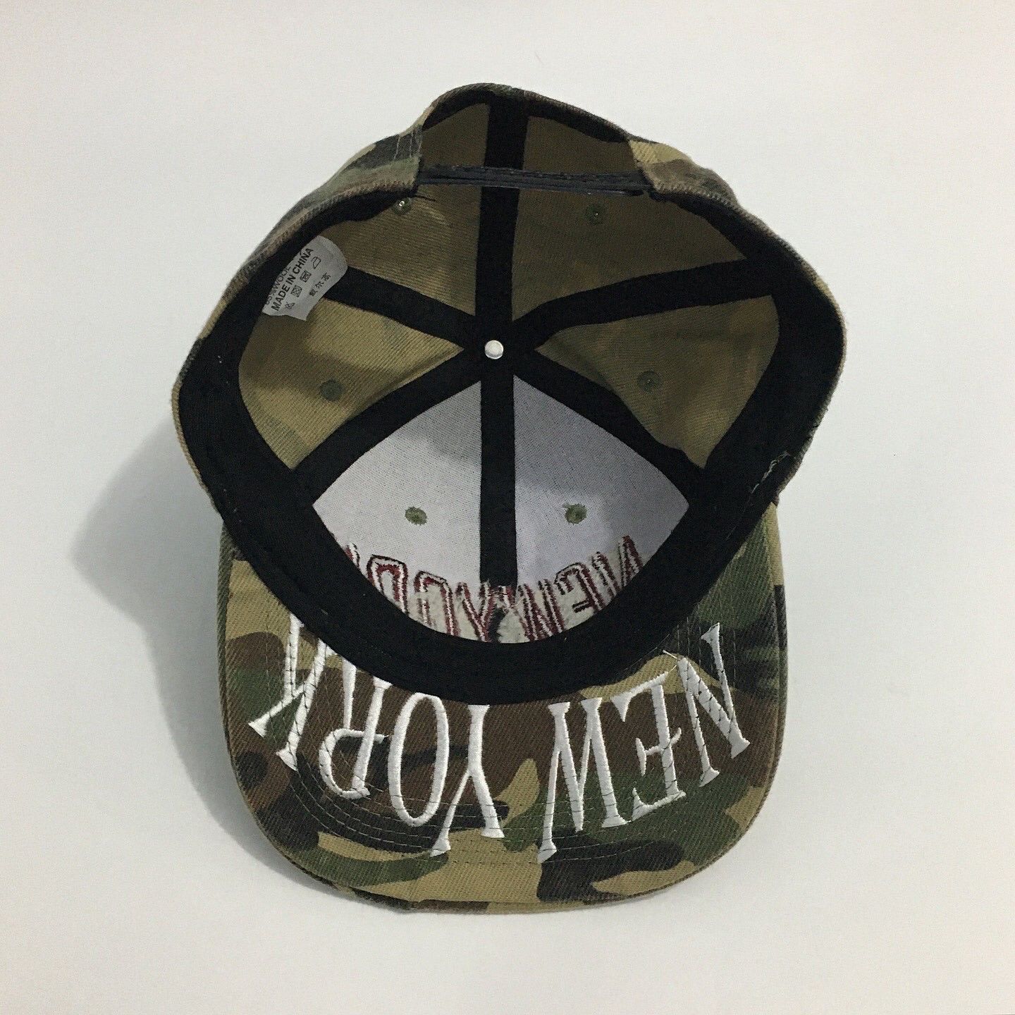 Vintage New York Camo Snapback Size ONE SIZE - 9 Thumbnail