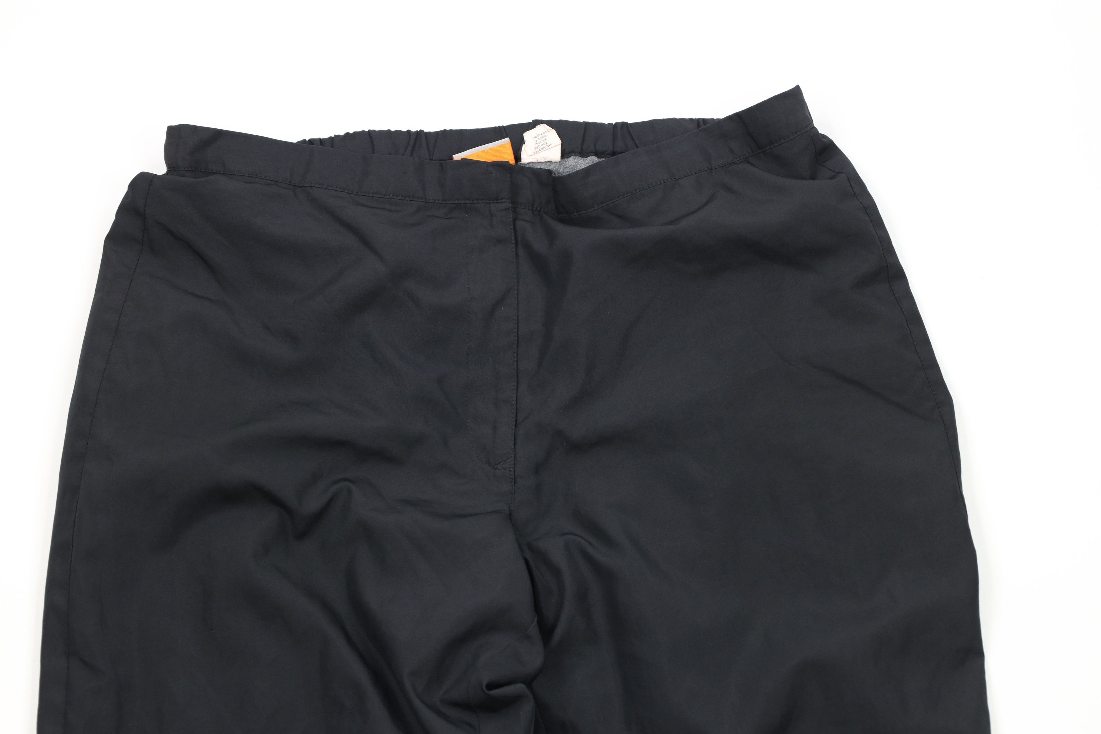 J.Crew × Vintage Vintage 90s J Crew Gym Lined Flared Wide Leg Pants Black Size US 32 / EU 48 - 2 Thumbnail