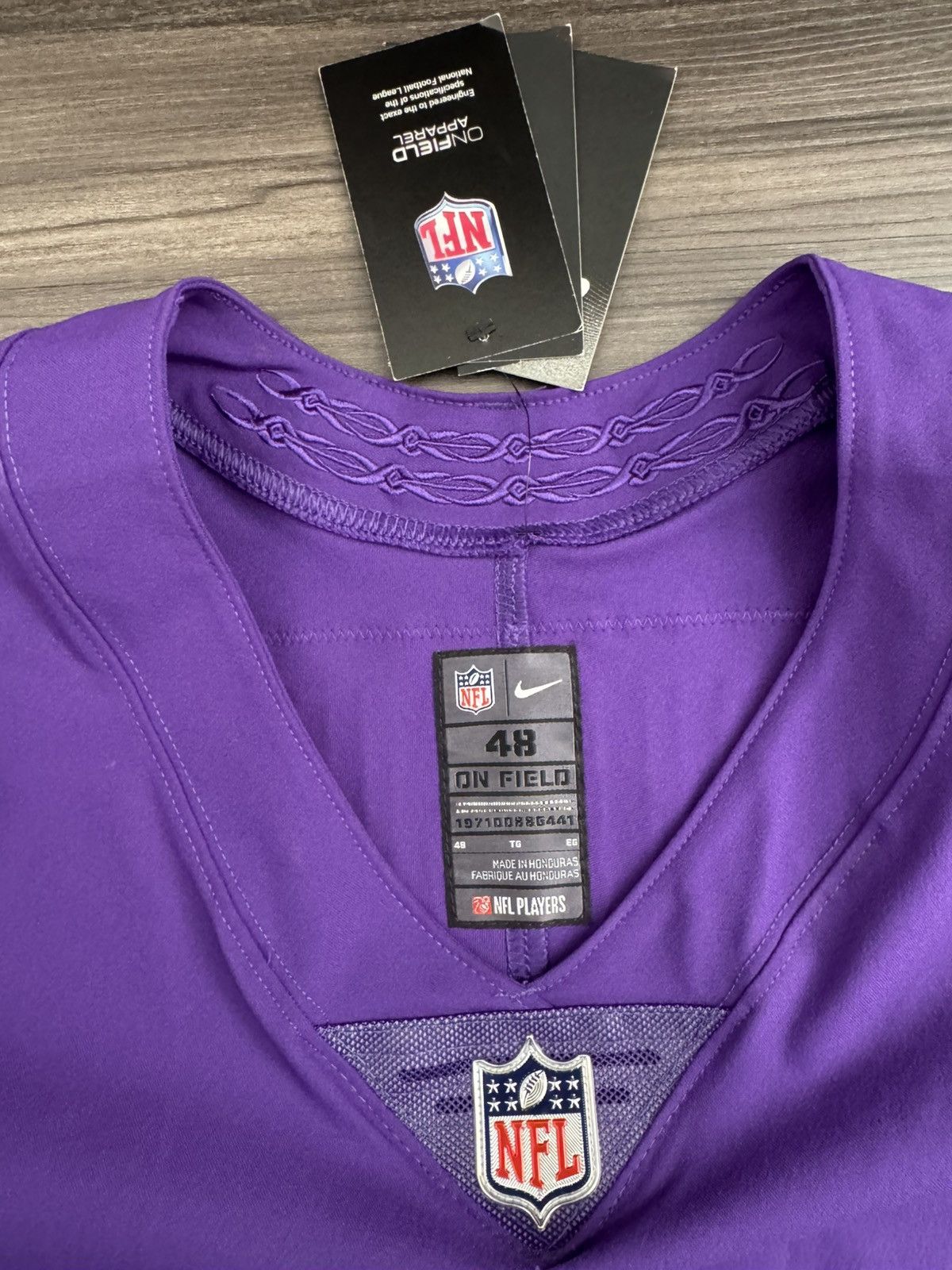 Nike Signed MN Vikings Kirk Cousins #8 NFL Elite Jersey *NO COA Size US XL / EU 56 / 4 - 7 Thumbnail