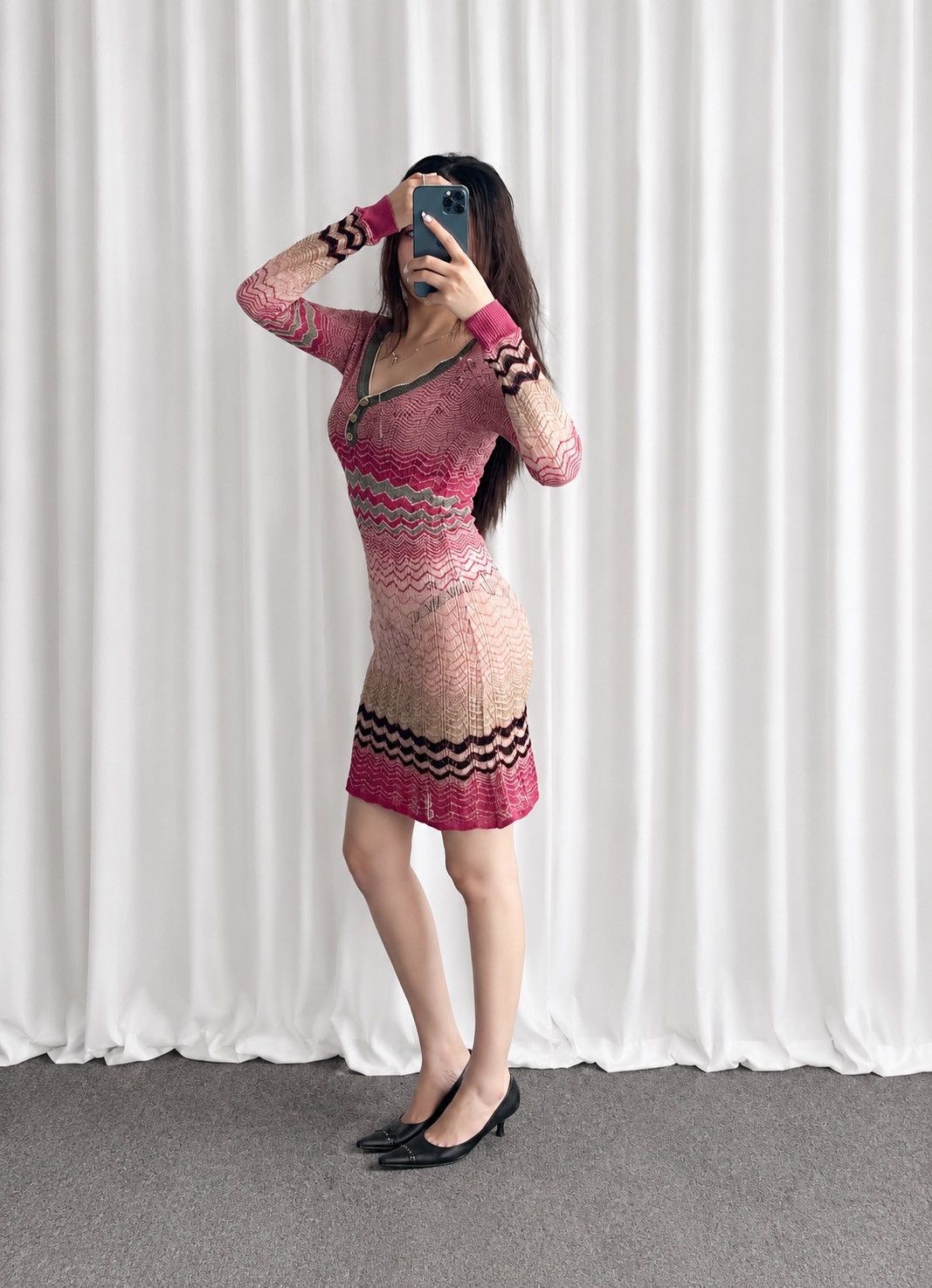 Missoni Missoni mesh dress Size M / US 6-8 / IT 42-44 - 3 Thumbnail