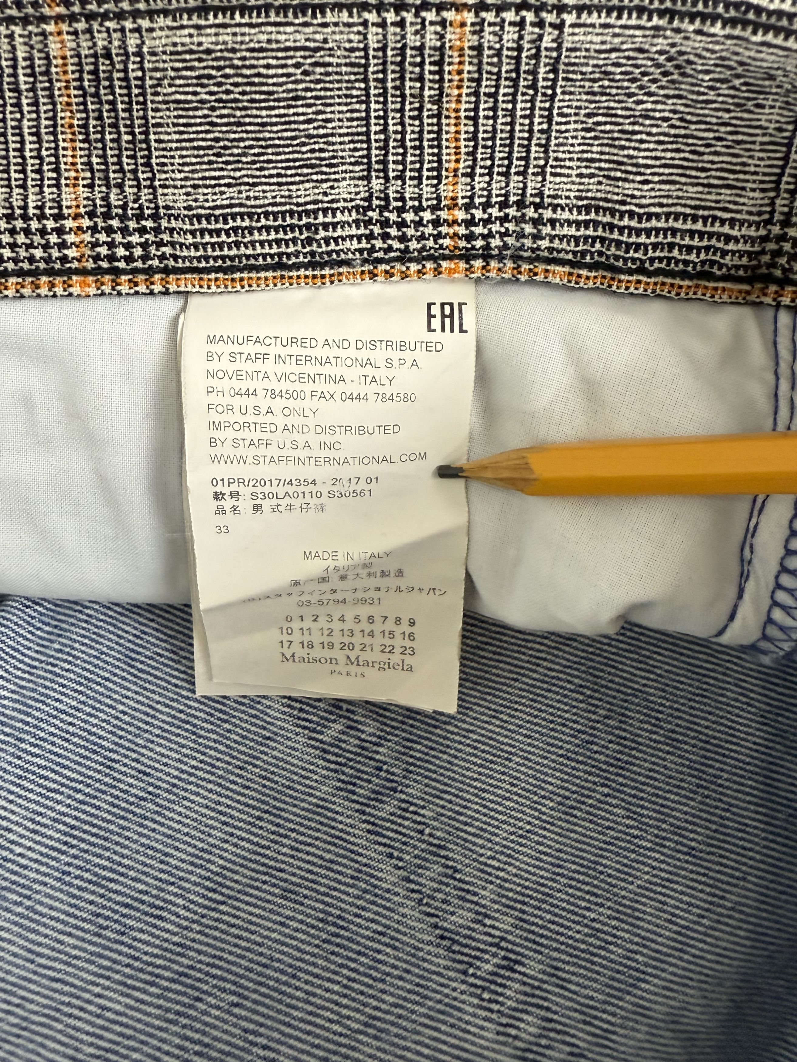 Maison Margiela Maison Margiela Rare SS04 Re-Edition Jeans Size US 33 - 12 Thumbnail