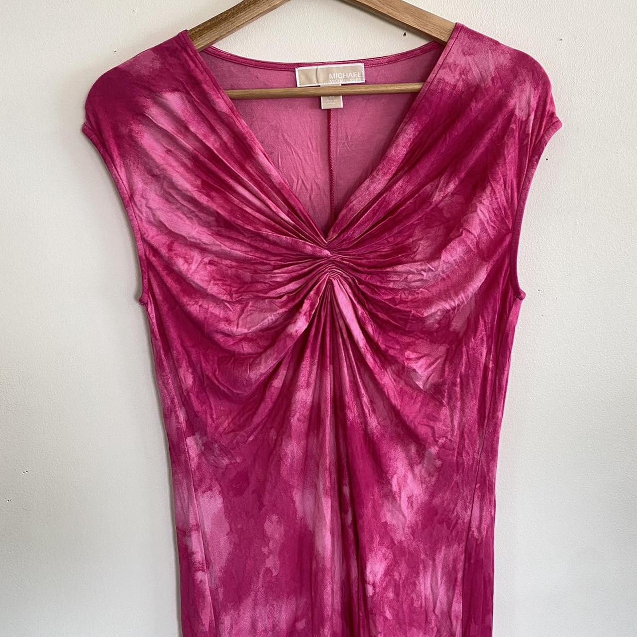 Michael Kors MICHAEL KORS PINK MIDI DRESS SUMMER VACATION SIZE MEDIUM Size M / US 6-8 / IT 42-44 - 2 Thumbnail