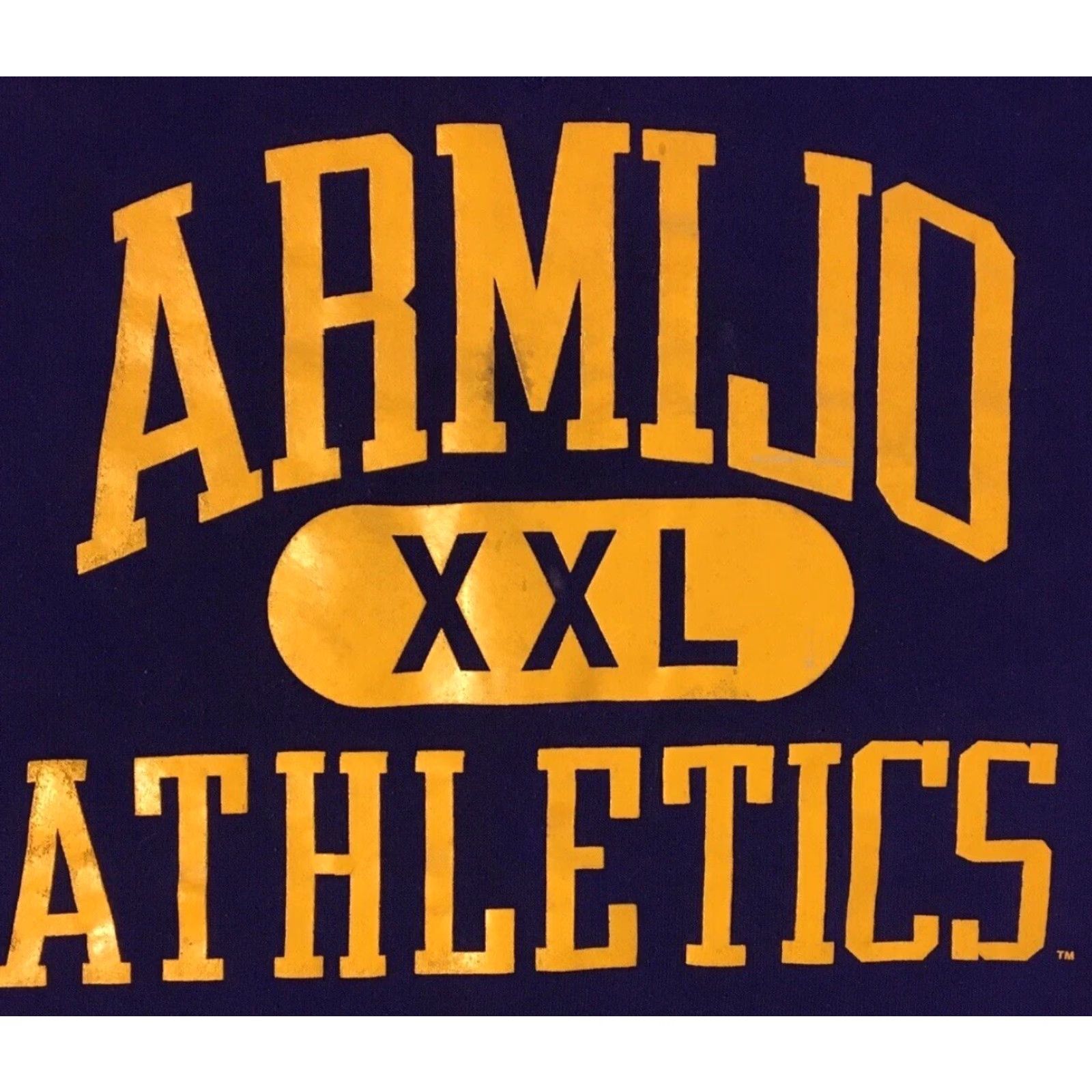 Russell Athletic VINTAGE Russell Athletic Armijo Athletics Faded Sweatshirt 2XL Purple Hoodie Men 90s 80s School Track & Field USA USA Size US XXL / EU 58 / 5 - 2 Thumbnail