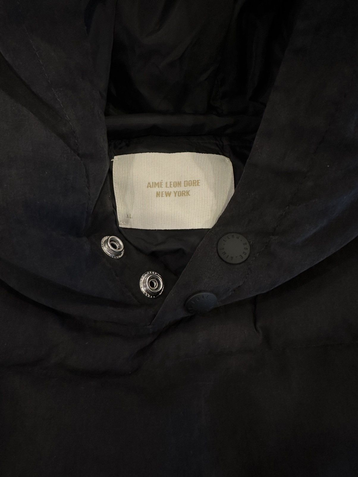 Aime Leon Dore Double-Snap Puffer Hoodie Size US XL / EU 56 / 4 - 7 Thumbnail