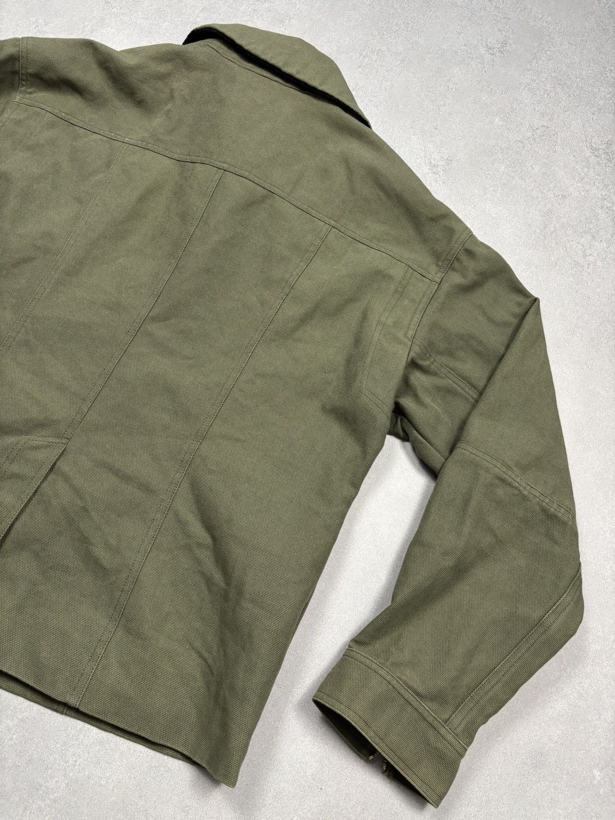Other Amanda Wakeley Olive Green Belted Utility Jacket Luxury Rare Size M / US 6-8 / IT 42-44 - 20 Thumbnail