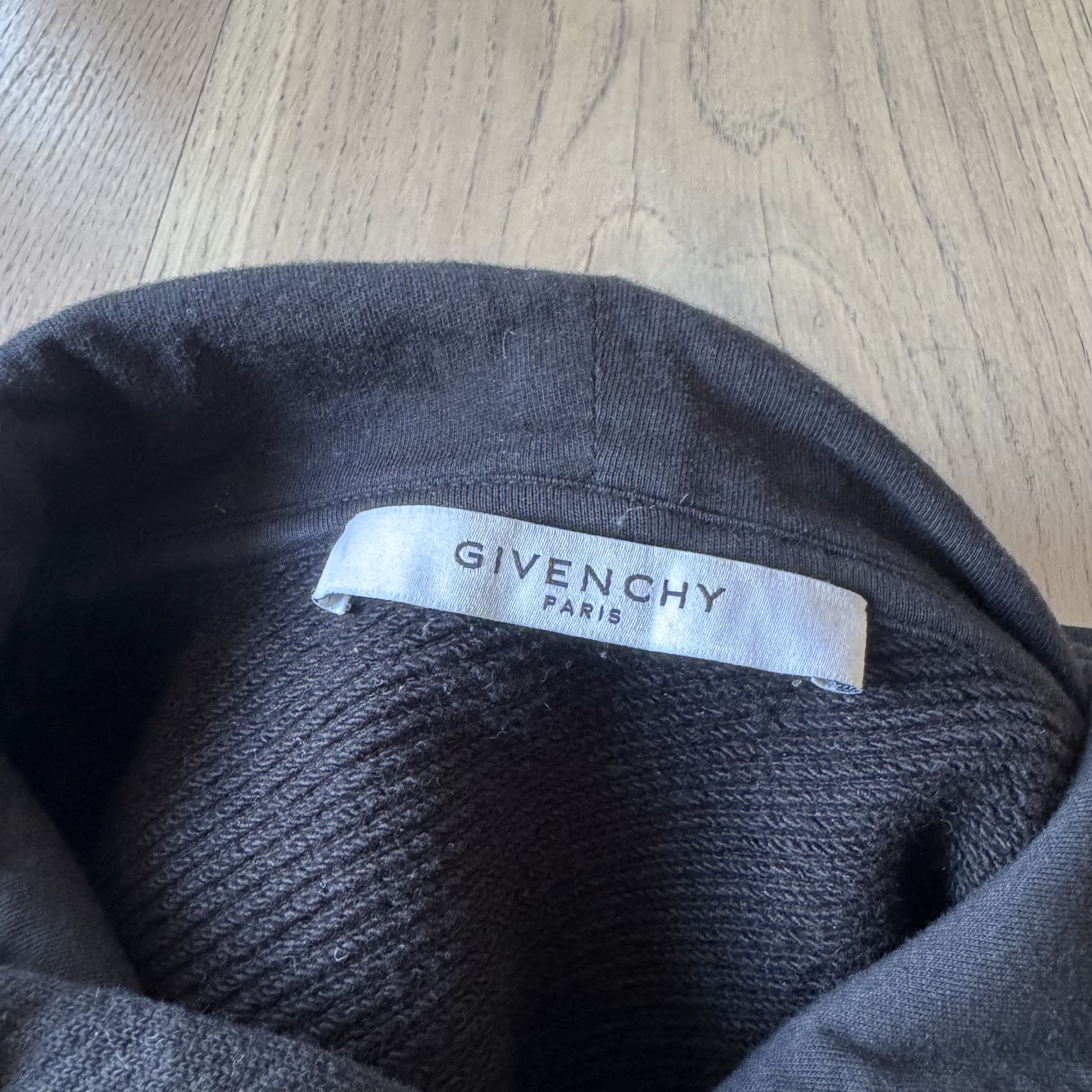 Givenchy Givenchy - Glow in the Dark Paris Hoodie - Black Size US L / EU 52-54 / 3 - 5 Thumbnail