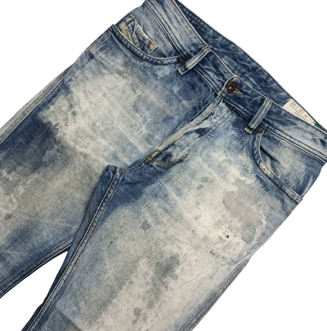 Beauty Beast × Hysteric Glamour × Japanese Brand 2000's Diesel bootcut jeans bluewaah Size US 30 / EU 46 - 2 Thumbnail