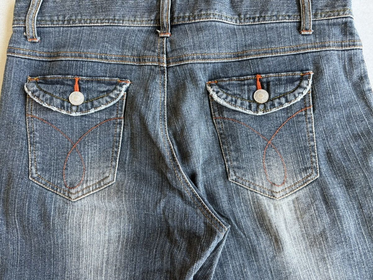 Japanese Brand Japanese Browdwin Johnpionir Flared Jeans Streetwear Denim Size US 32 / EU 48 - 16 Thumbnail