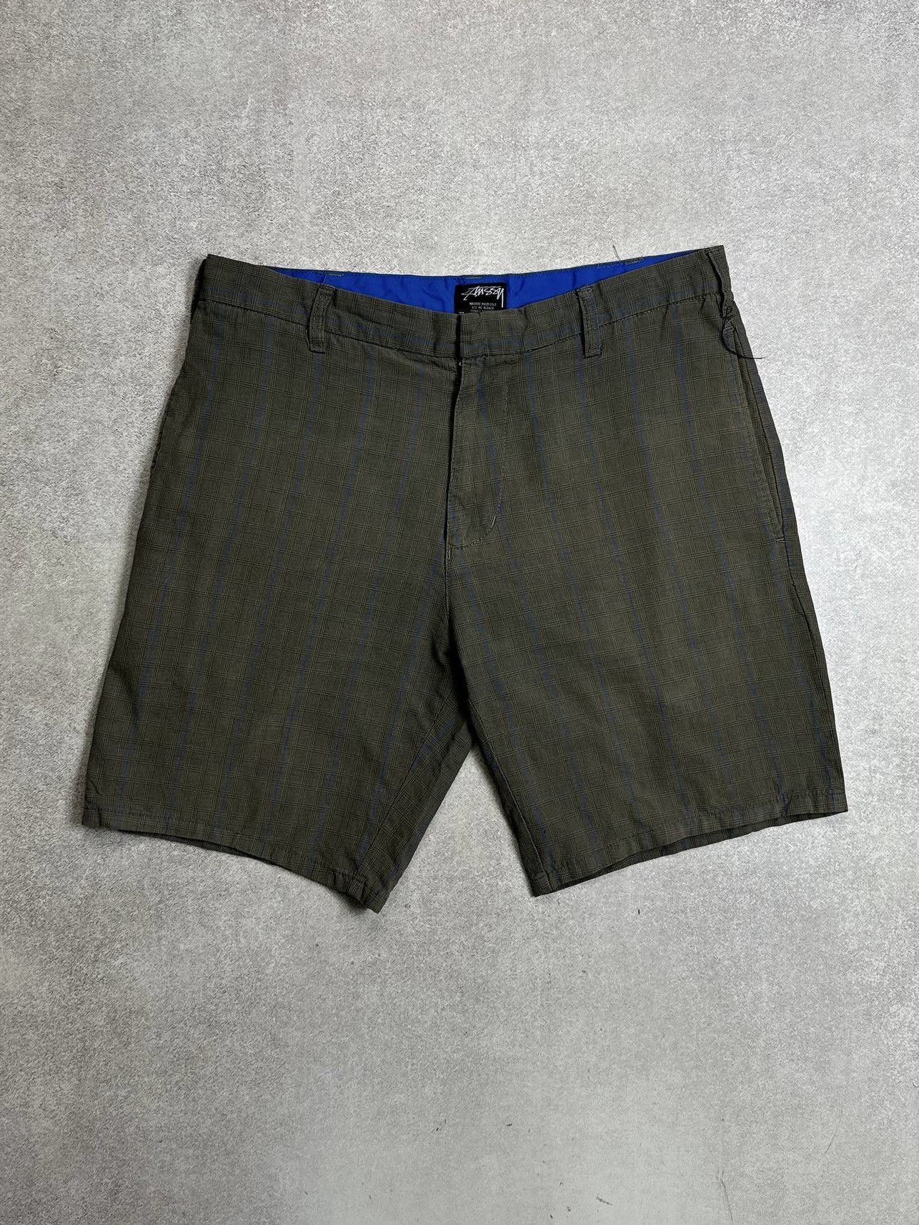 Stussy Vintage Stussy Authentic Bermuda Relaxed Shorts 32 Size US 32 / EU 48 - 1 Thumbnail
