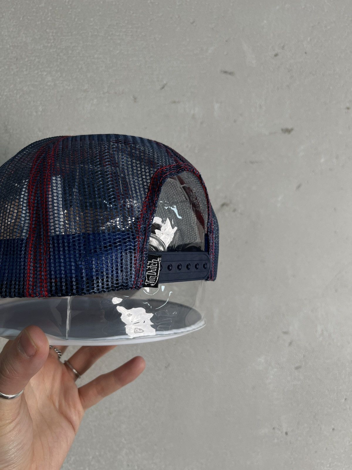 Von Dutch Deadstock Von Dutch Blue Trucker Hats Adjustable OS Size ONE SIZE - 4 Thumbnail