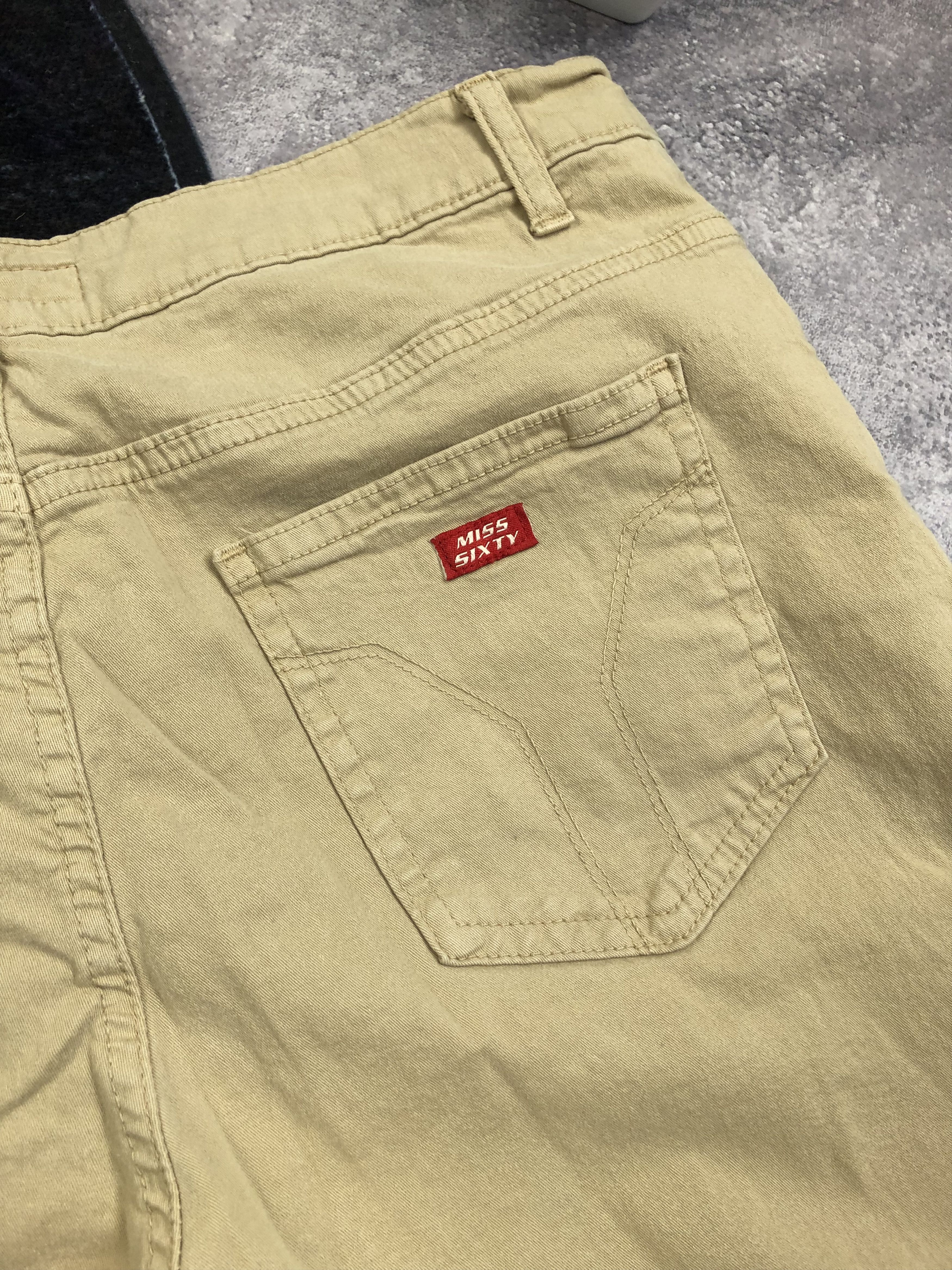 Miss Sixty MISS SIXTY Streetwear Hippie Punk Flared Pants Mini Logo Size 30" / US 8 / IT 44 - 5 Thumbnail