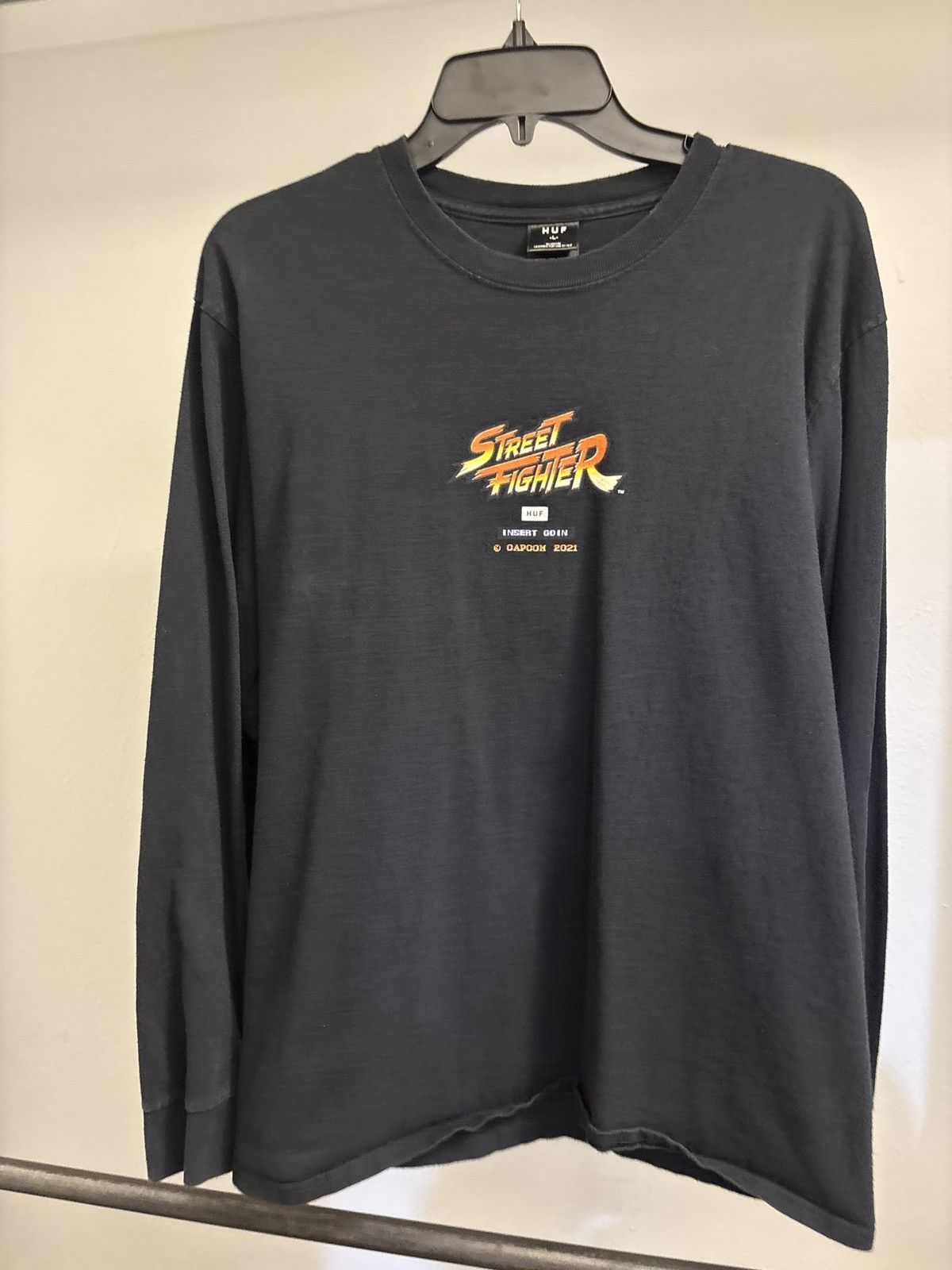 Huf × Street Fighter huf x street fighter black long sleeve Size US L / EU 52-54 / 3 - 2 Thumbnail