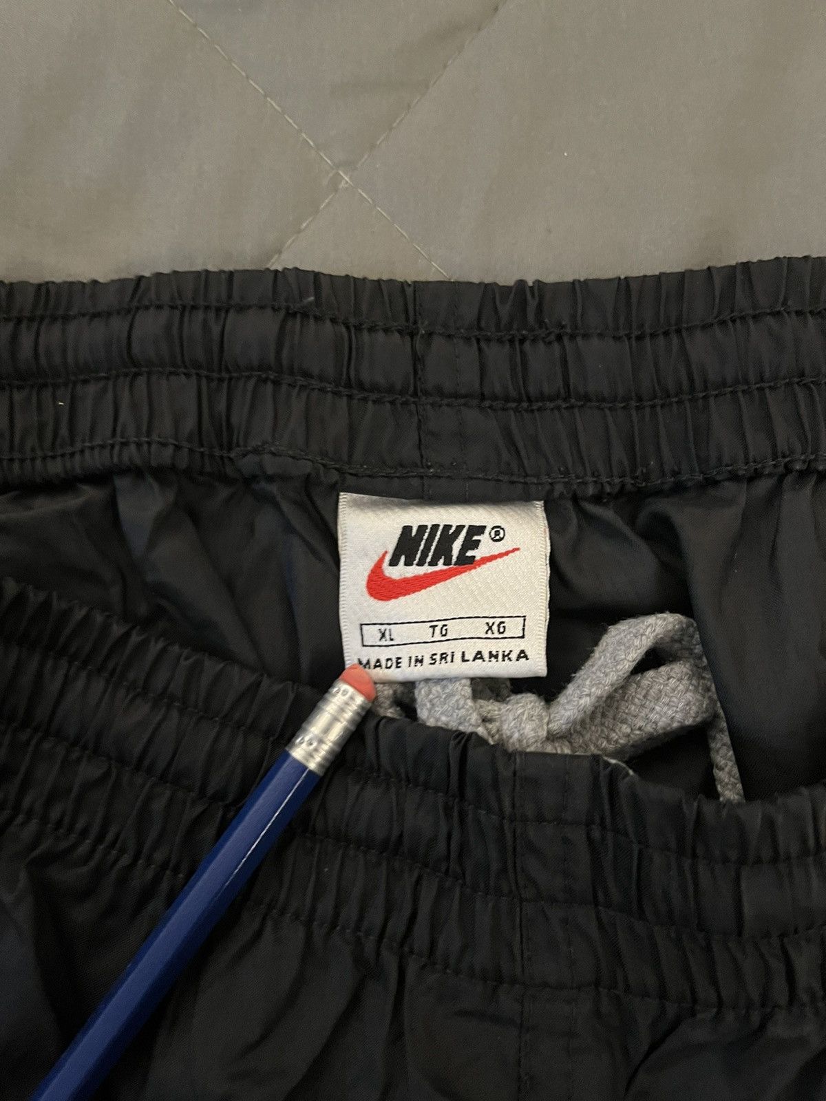 Nike × Vintage Vintage Nike embroidered sweatpants Size US 34 / EU 50 - 3 Thumbnail