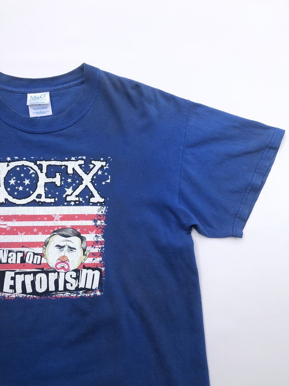 Band Tees × Vintage Vintage NOFX The War On Errorism Punk Rock Band Tee Shirt Size US L / EU 52-54 / 3 - 3 Thumbnail