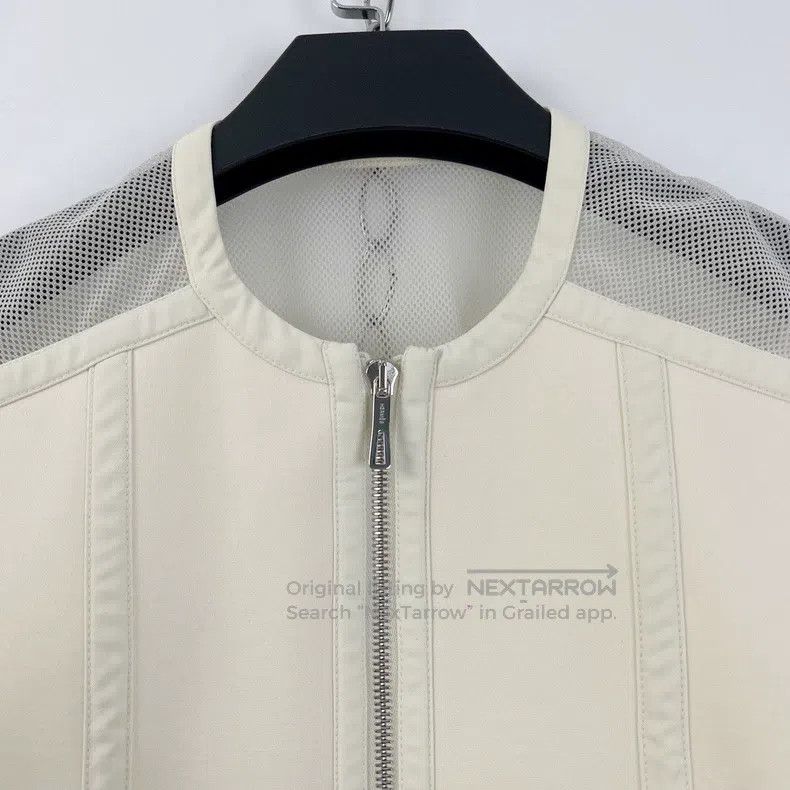Hermes Hermes Off-white mesh patched zipper vest Size XS / US 0-2 / IT 36-38 - 5 Thumbnail