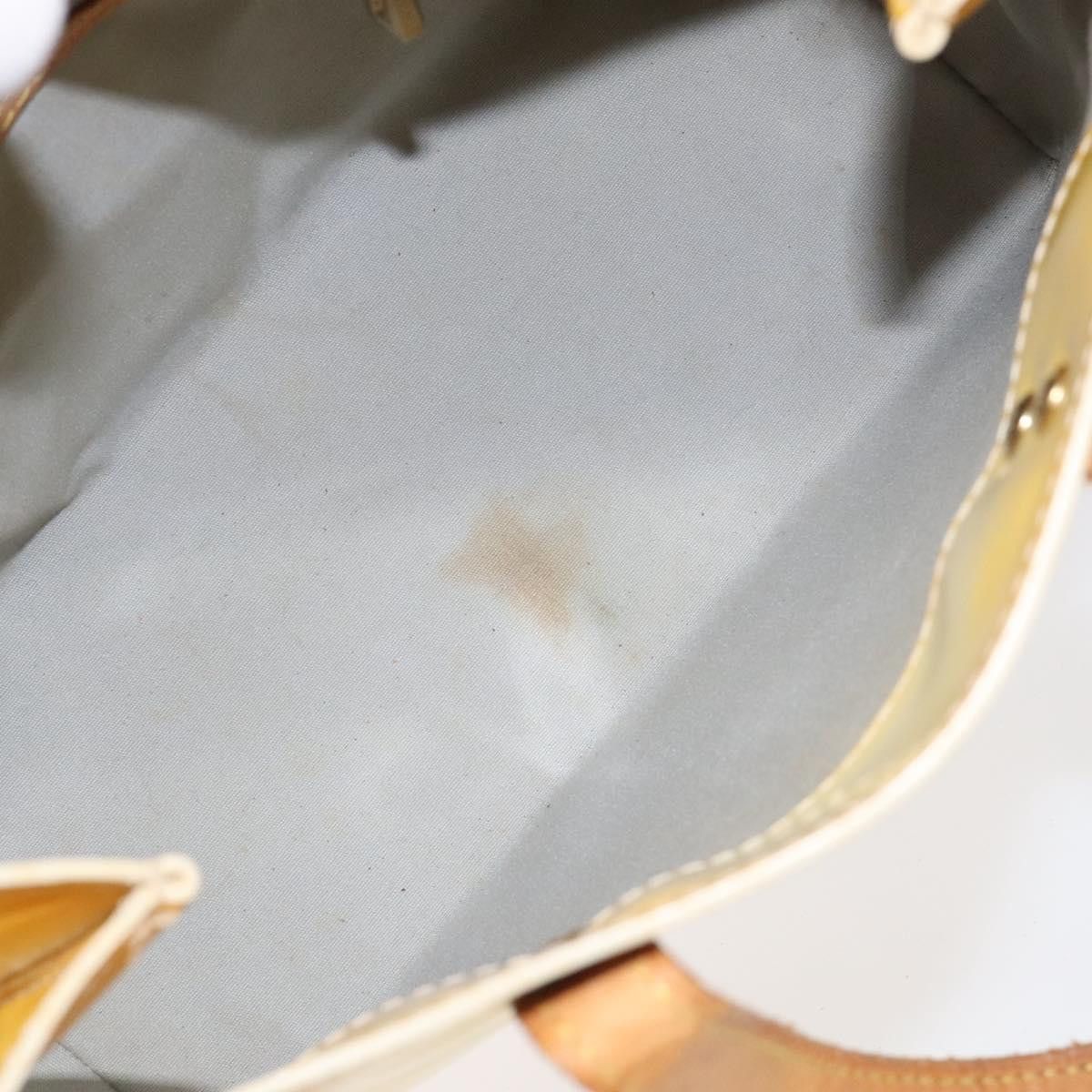 Louis Vuitton LOUIS VUITTON Monogram Vernis Reade PM Hand Bag Gris M91145 Size ONE SIZE - 11 Thumbnail