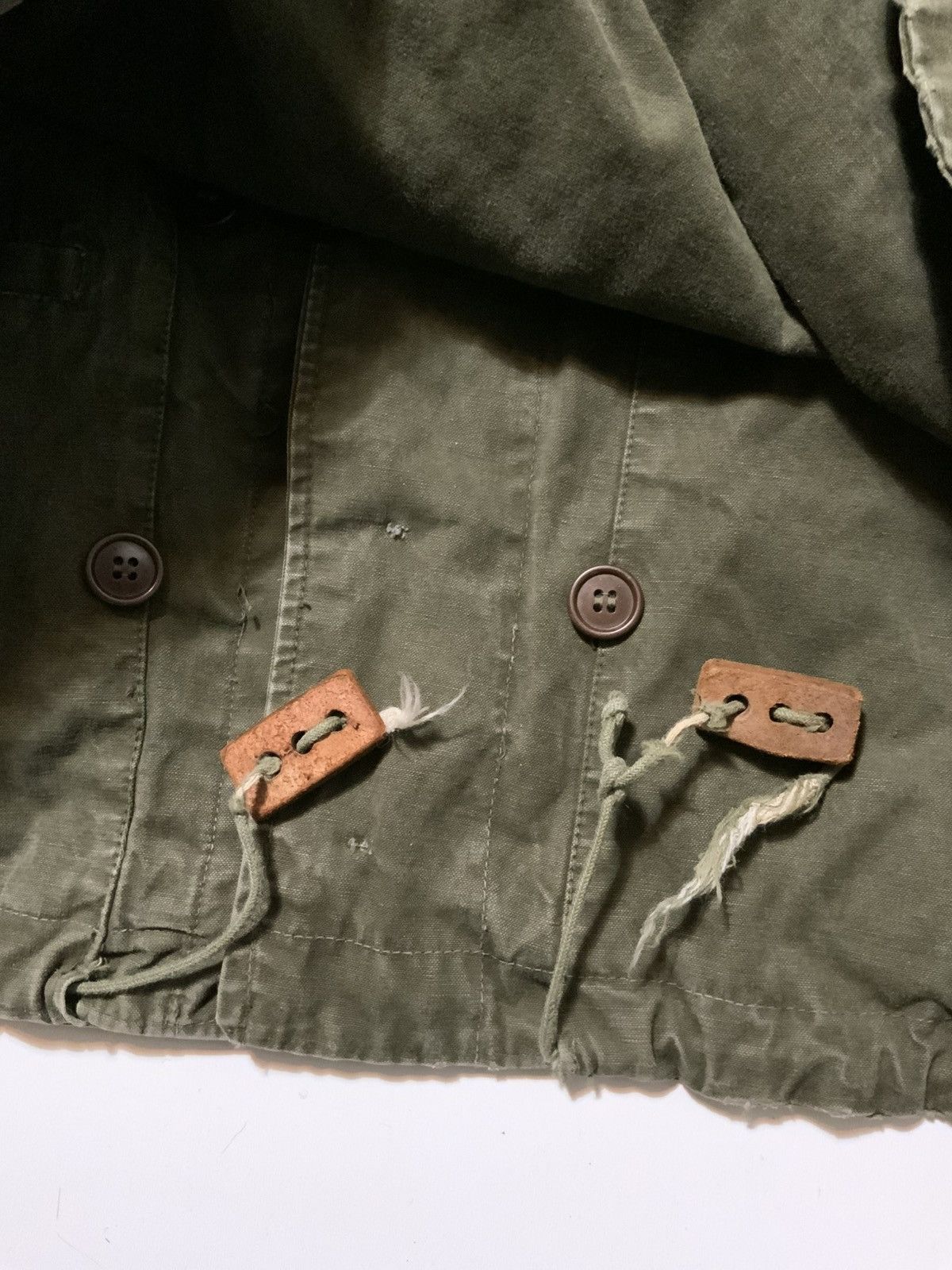 Vintage Vintage 50s 60s Dutch Military Army Field M60 Coat Jacket Size US M / EU 48-50 / 2 - 10 Thumbnail