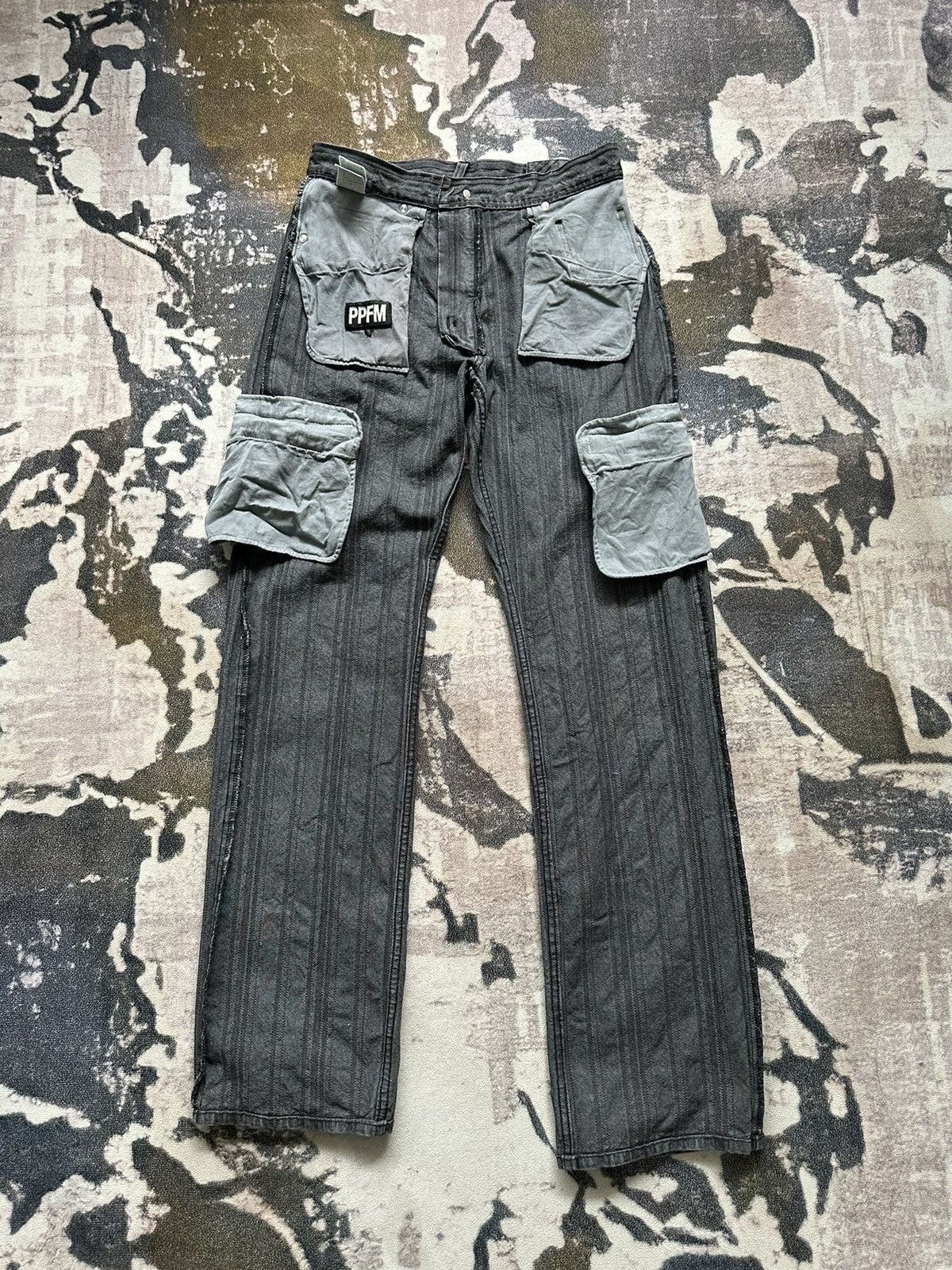 PPFM 2003 PPFM twill cargo denim Size US 30 / EU 46 - 5 Thumbnail