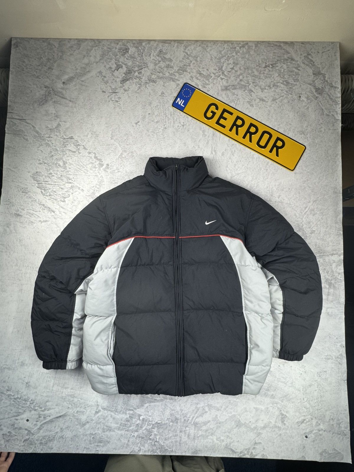 Nike × Nike ACG NIKE PUFFER DOWN BASIC LOGO OVERSIZE NYLON JACKET Size US L / EU 52-54 / 3 - 2 Thumbnail