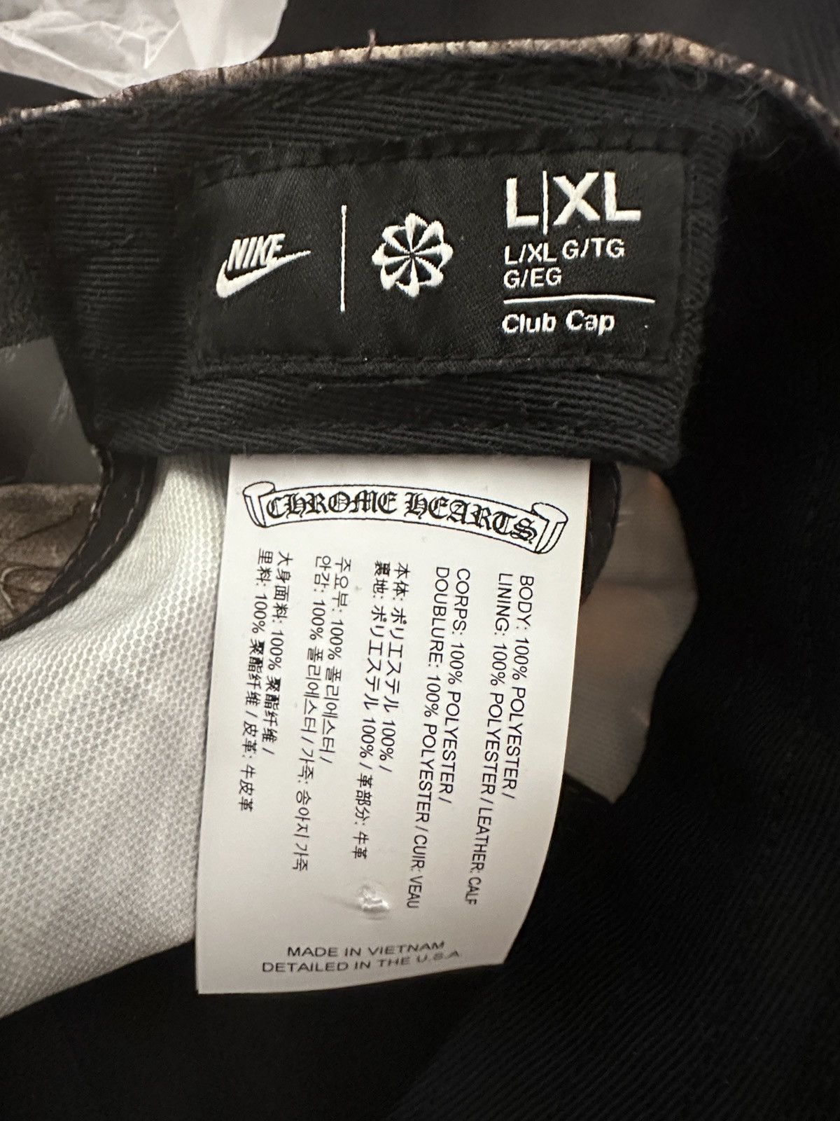 Chrome Hearts × NOCTA × Nike Nike Nocta Chrome Hearts Hat Size ONE SIZE - 6 Thumbnail