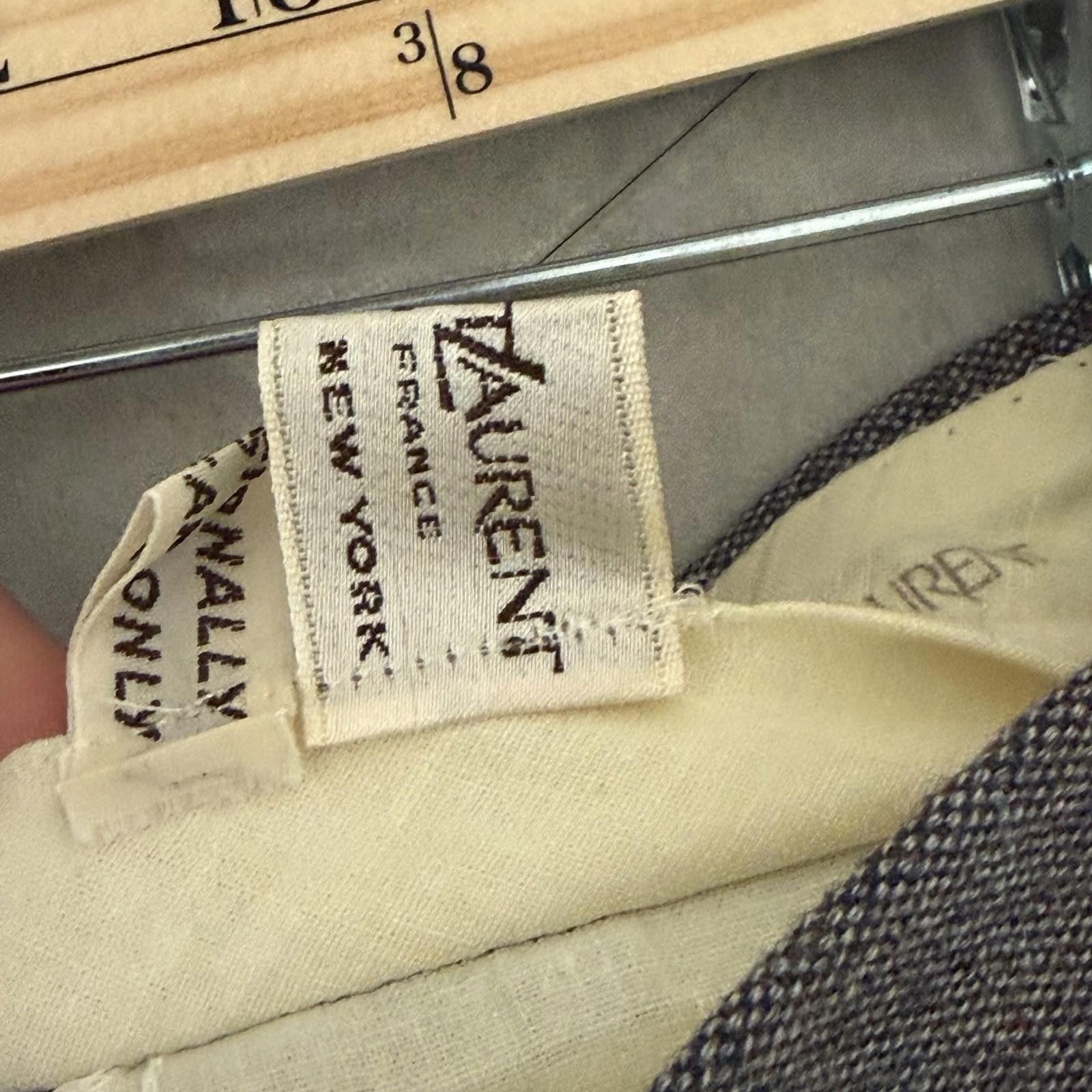 Yves Saint Laurent Yves Saint Laurent Vintage 70-80s Wool Tweed Trouser, ~32x28 Size US 32 / EU 48 - 4 Thumbnail