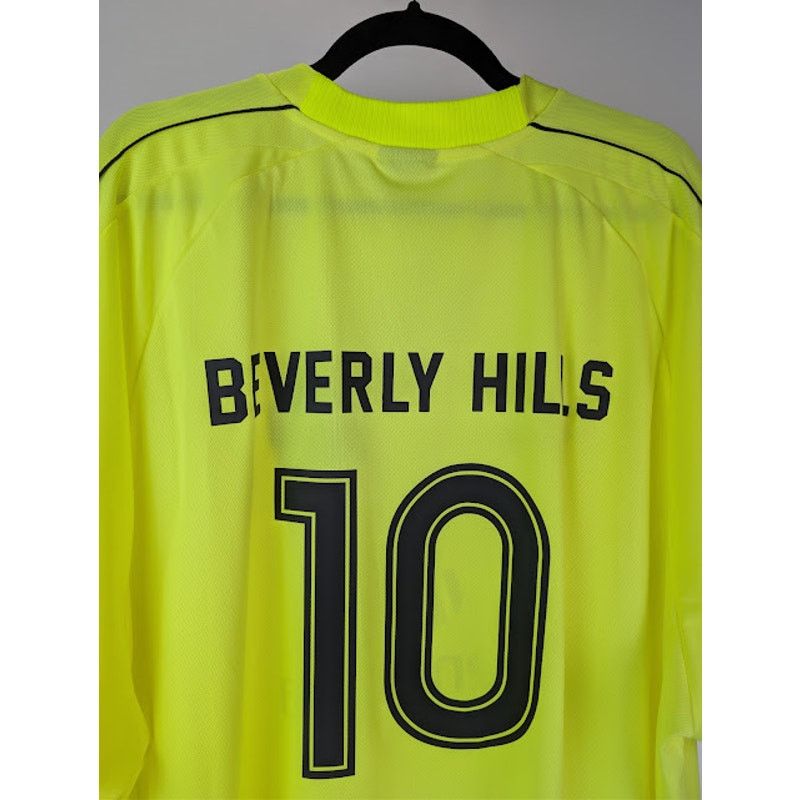 Balenciaga o1rshd1 Soccer Fluo Burly Hi Technical Jersey T-Shirt Yellow Size US XXL / EU 58 / 5 - 15 Thumbnail
