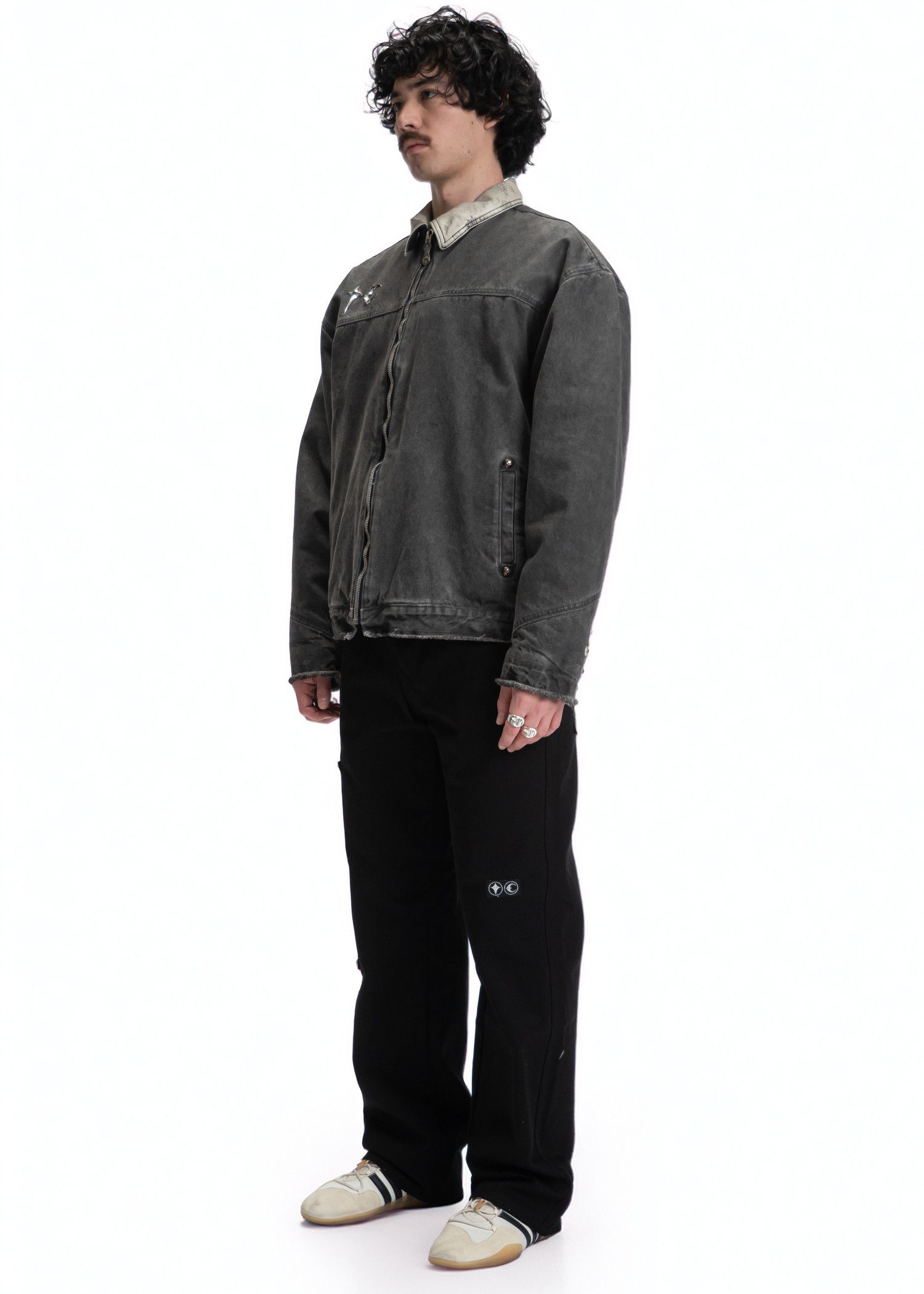Thug Club (LAST STOCK) Thug Club TC Washed Work Jacket Size US L / EU 52-54 / 3 - 5 Thumbnail