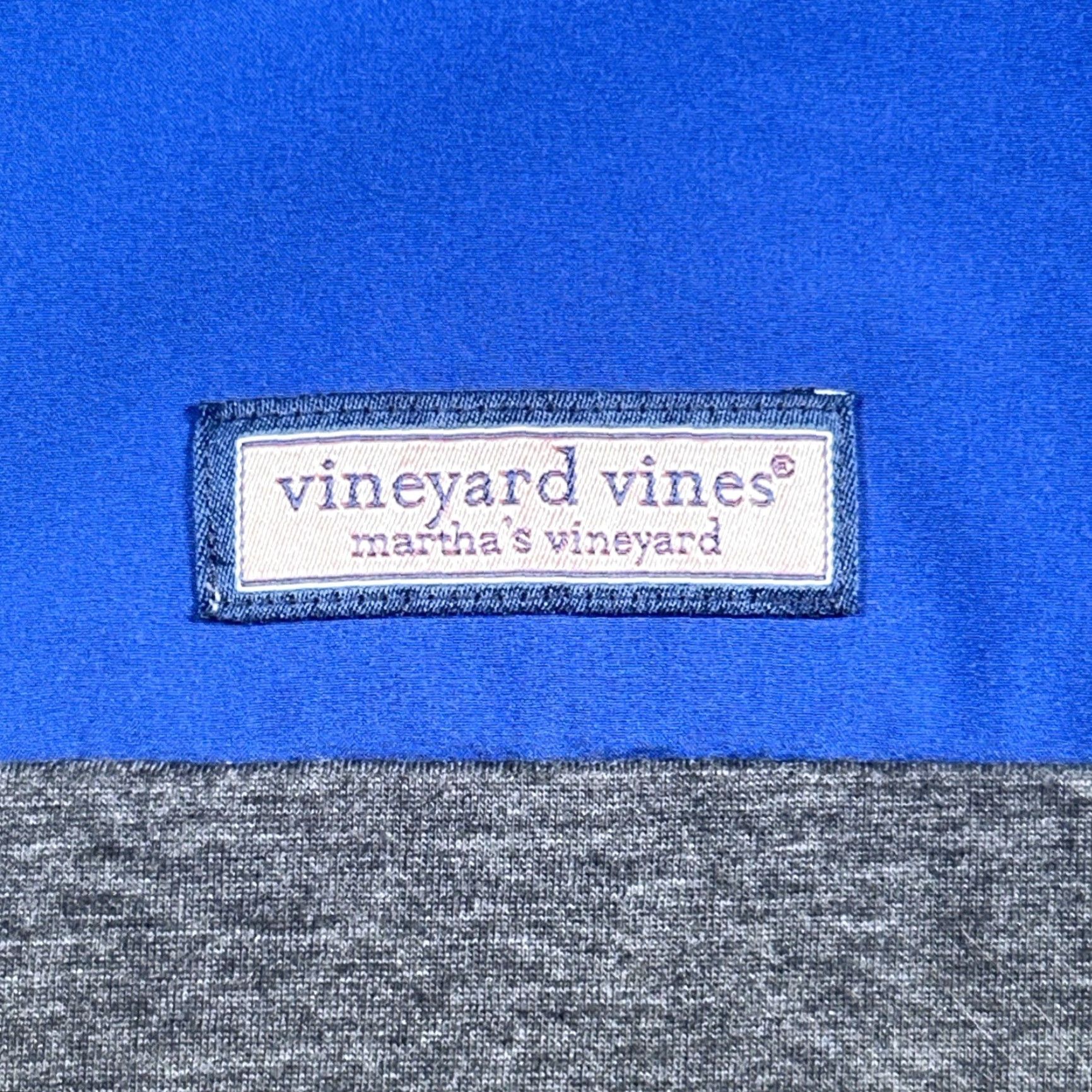 Vineyard Vines Vineyard Vines 1/4 Zip Pullover Sweatshirt Mens XS Gray Blue Two Tone Athleisure Size US XS / EU 42 / 0 - 2 Thumbnail