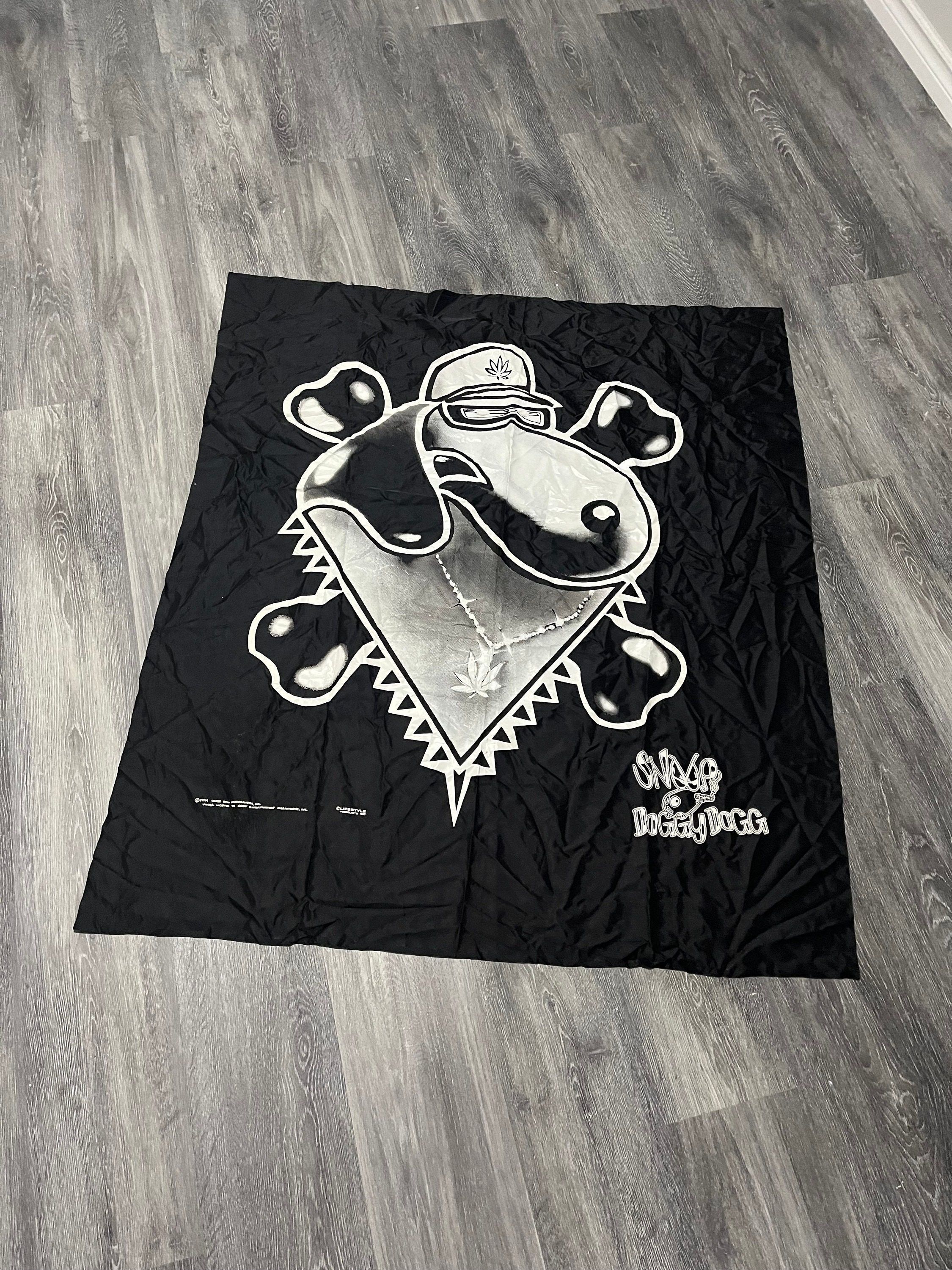 Vintage Vintage Snoop Dogg Doggystyle Death Row Records 1994 Flag Size ONE SIZE - 1 Thumbnail