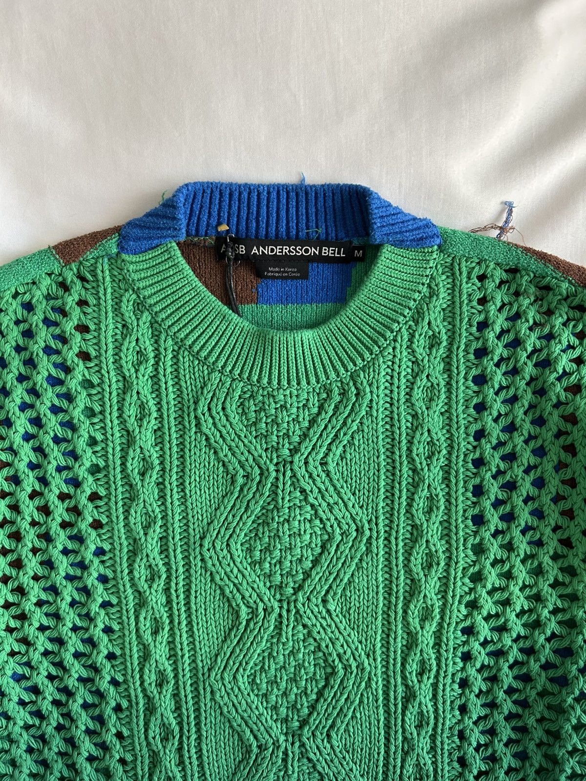 Andersson Bell Anderson Bell Fisherman Instaria Knit Sweater Korea Size US M / EU 48-50 / 2 - 2 Thumbnail