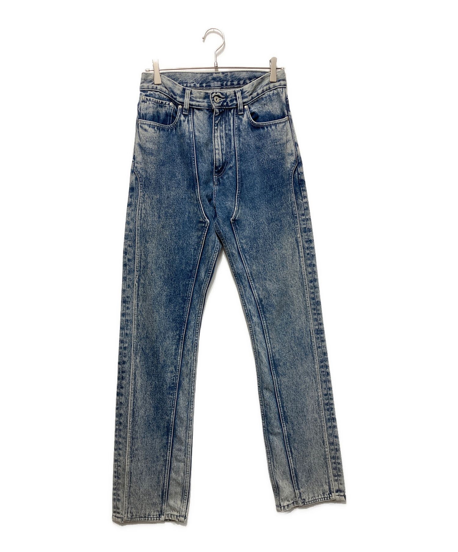 Y/Project Y/PROJECT French Seam Design Denim Pants Blue W28 Size US 30 / EU 46 - 1 Thumbnail