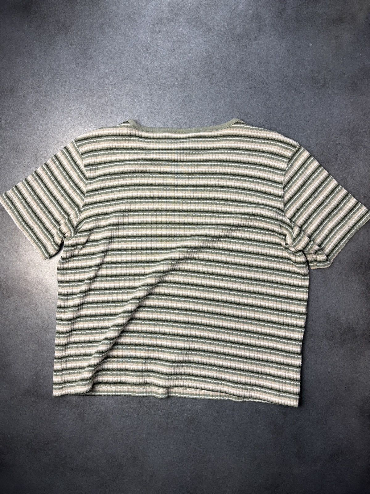Vintage Y2K 2000s Vintage Striped Tee Stretch Crop Jessica Petites T Size M / US 6-8 / IT 42-44 - 7 Thumbnail