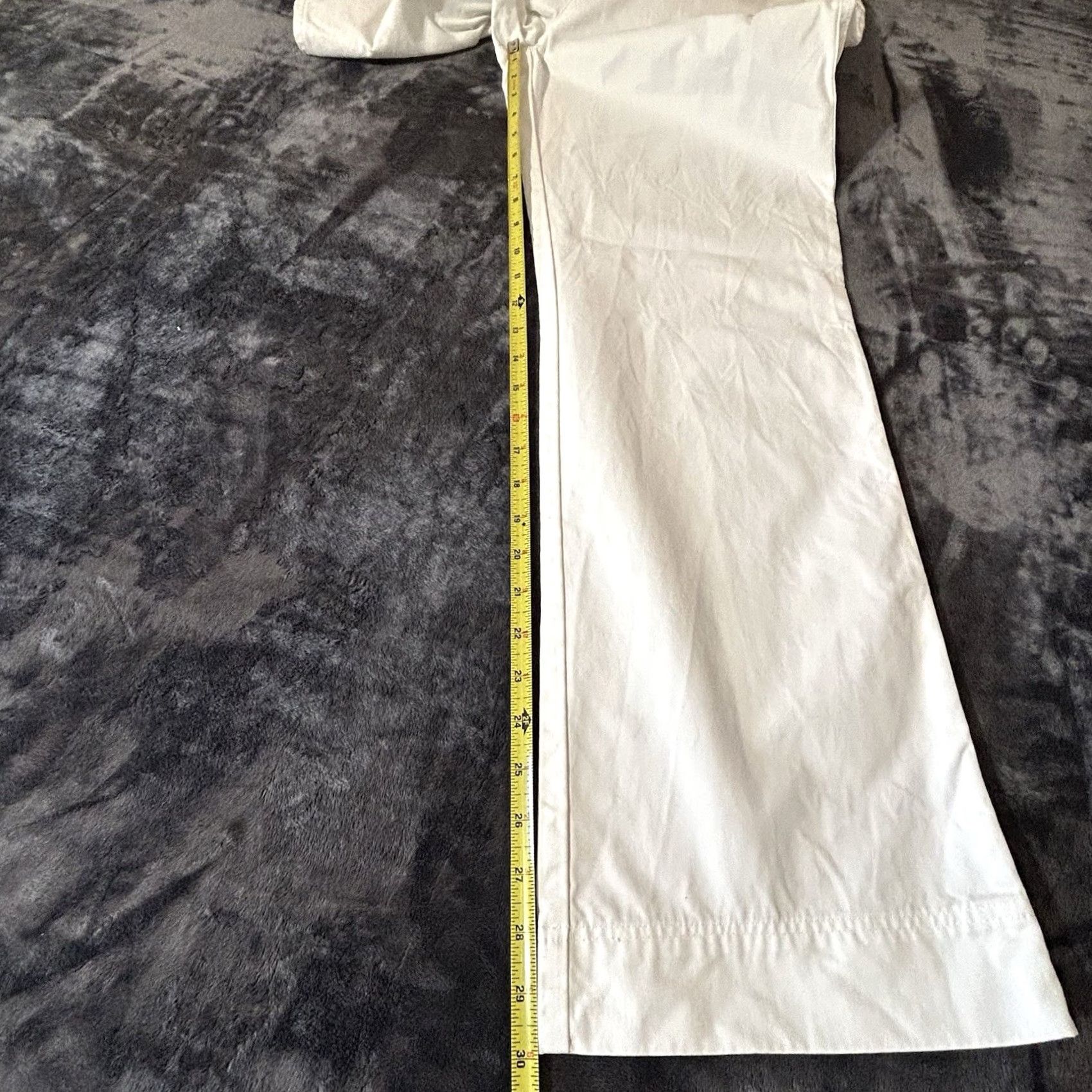Eddie Bauer Eddie Bauer Vashon Fit Wide Legs Pants Women 10 White 32x30 WPL#9647 Size 32" / US 10 / IT 46 - 6 Thumbnail
